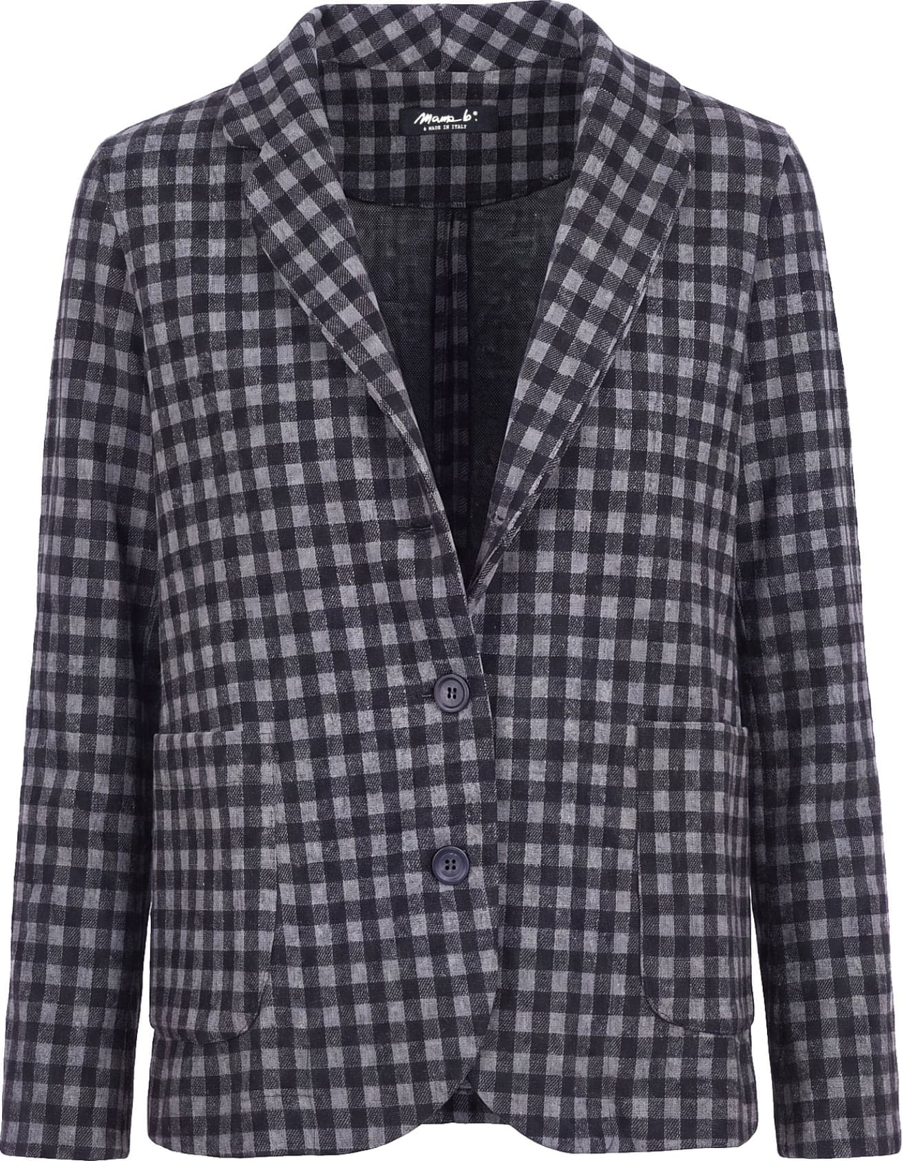 MAMA B Mama B - Giacca - 480029 - Nero/Grigio