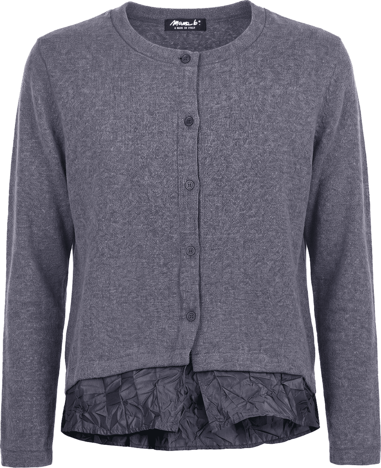 MAMA B Mama B - Cardigan - 480032 - Grigio scuro - 7