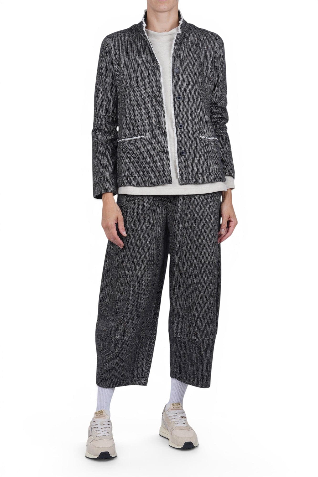 MAMA B Mama B - Pantalone - 480041 - Nero/Nocciola - 2