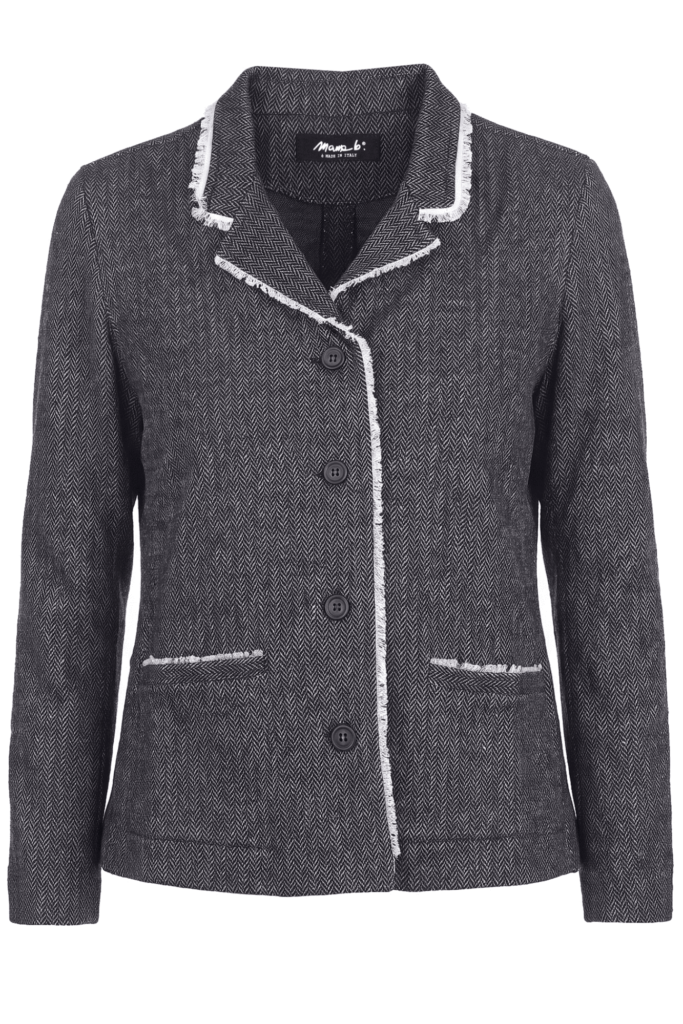 MAMA B Mama B - Giacca - 480042 - Nero/Nocciola - 7