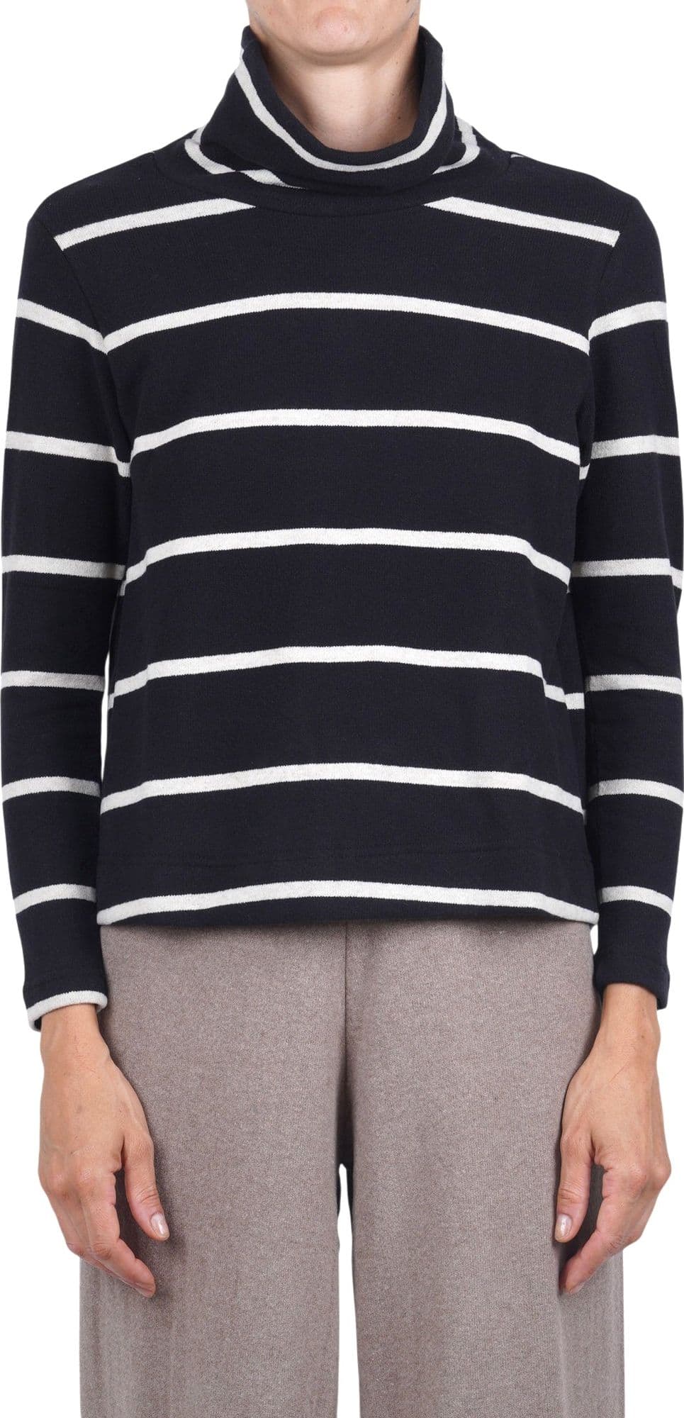 MAMA B Mama B - Maglia - 480043 - Nero/Panna - 3