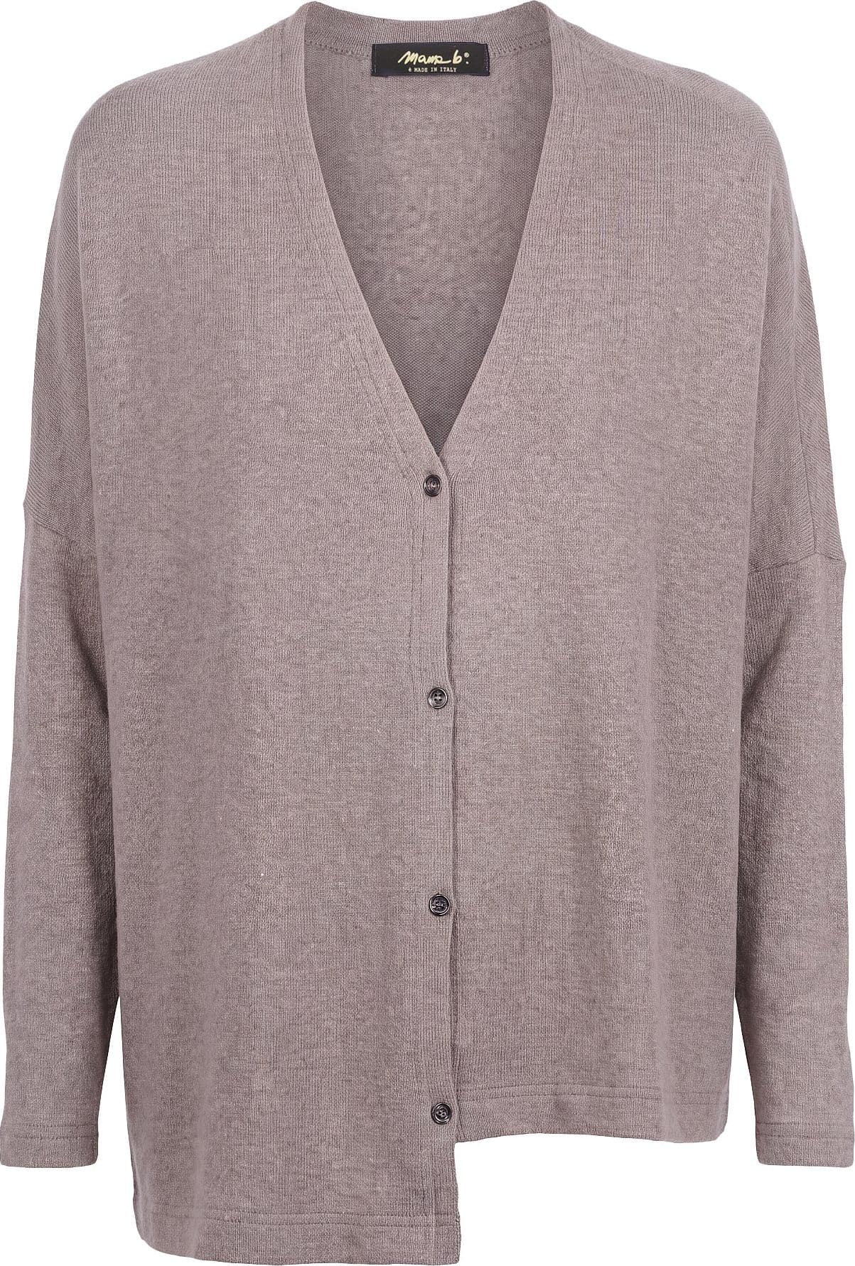 MAMA B Mama B - Cardigan - 480050 - Tortora - 7