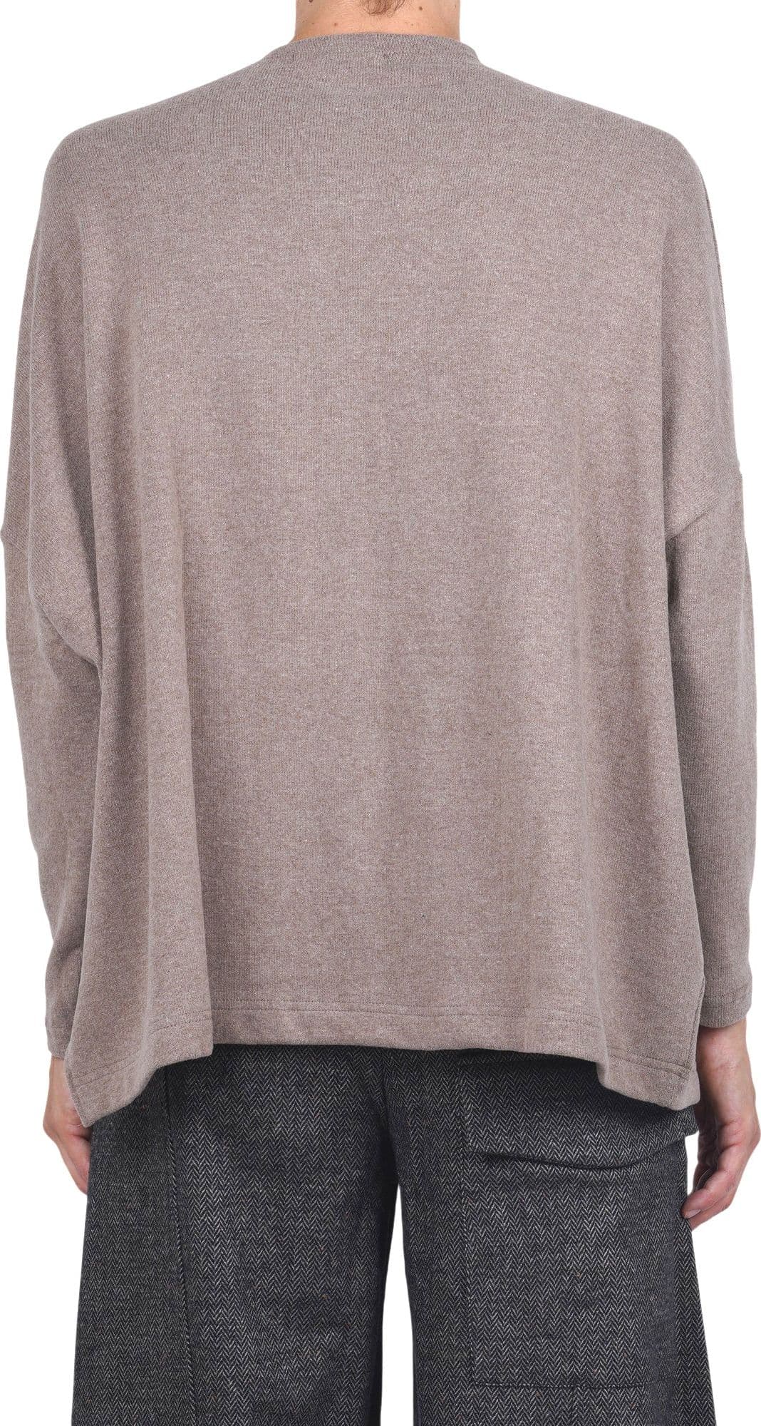 MAMA B Mama B - Cardigan - 480050 - Tortora - 5
