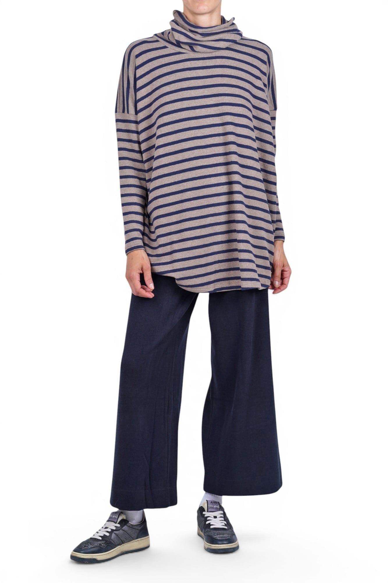 MAMA B Mama B - Maglia - 480052 - Tortora/Blu - 2