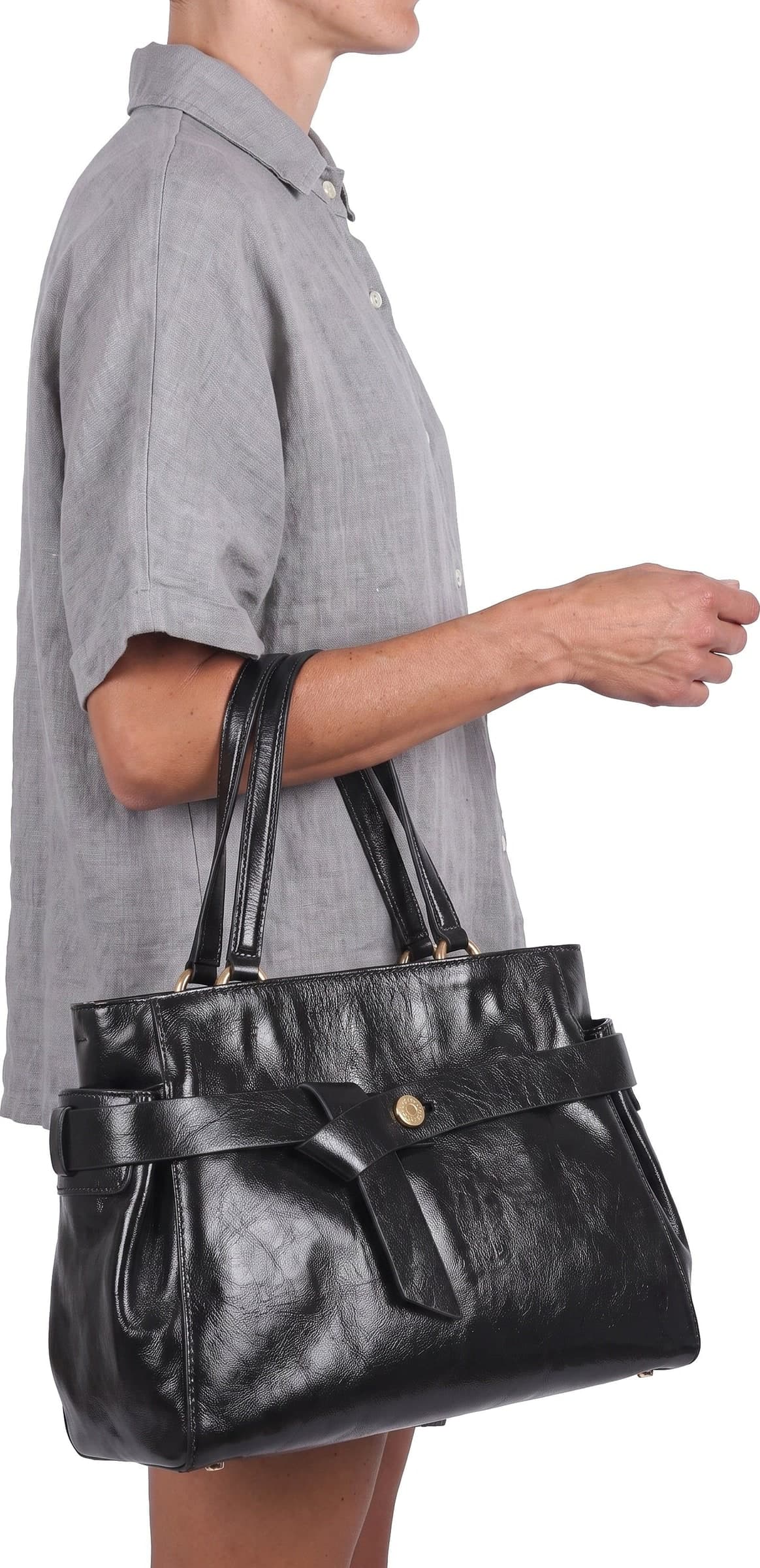GIANNI CHIARINI Gianni Chiarini - Borsa media - 480788 - Nero - 2