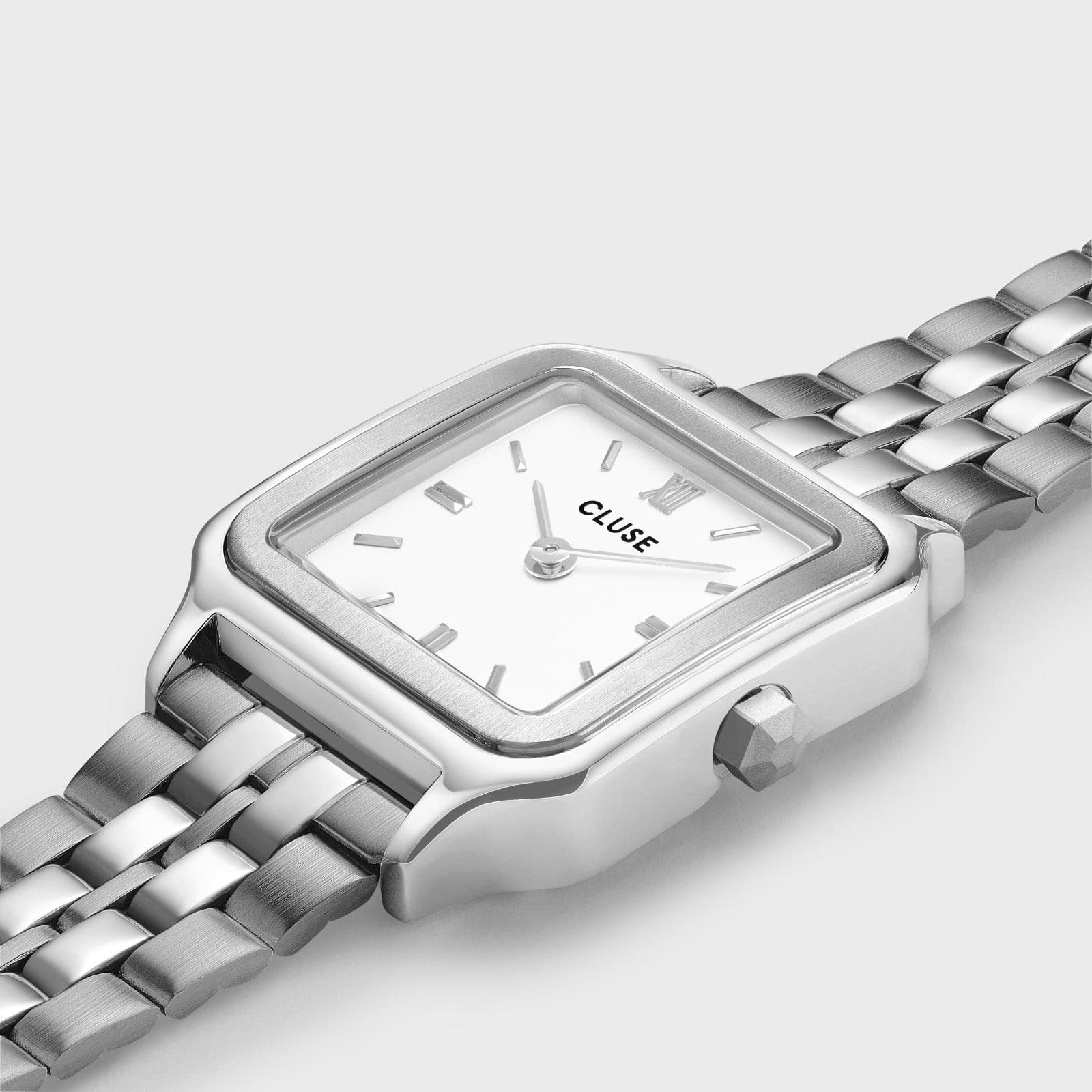 CLUSE - Orologio Gracieuse Petite Watch Steel, White, Silver Colour - 2