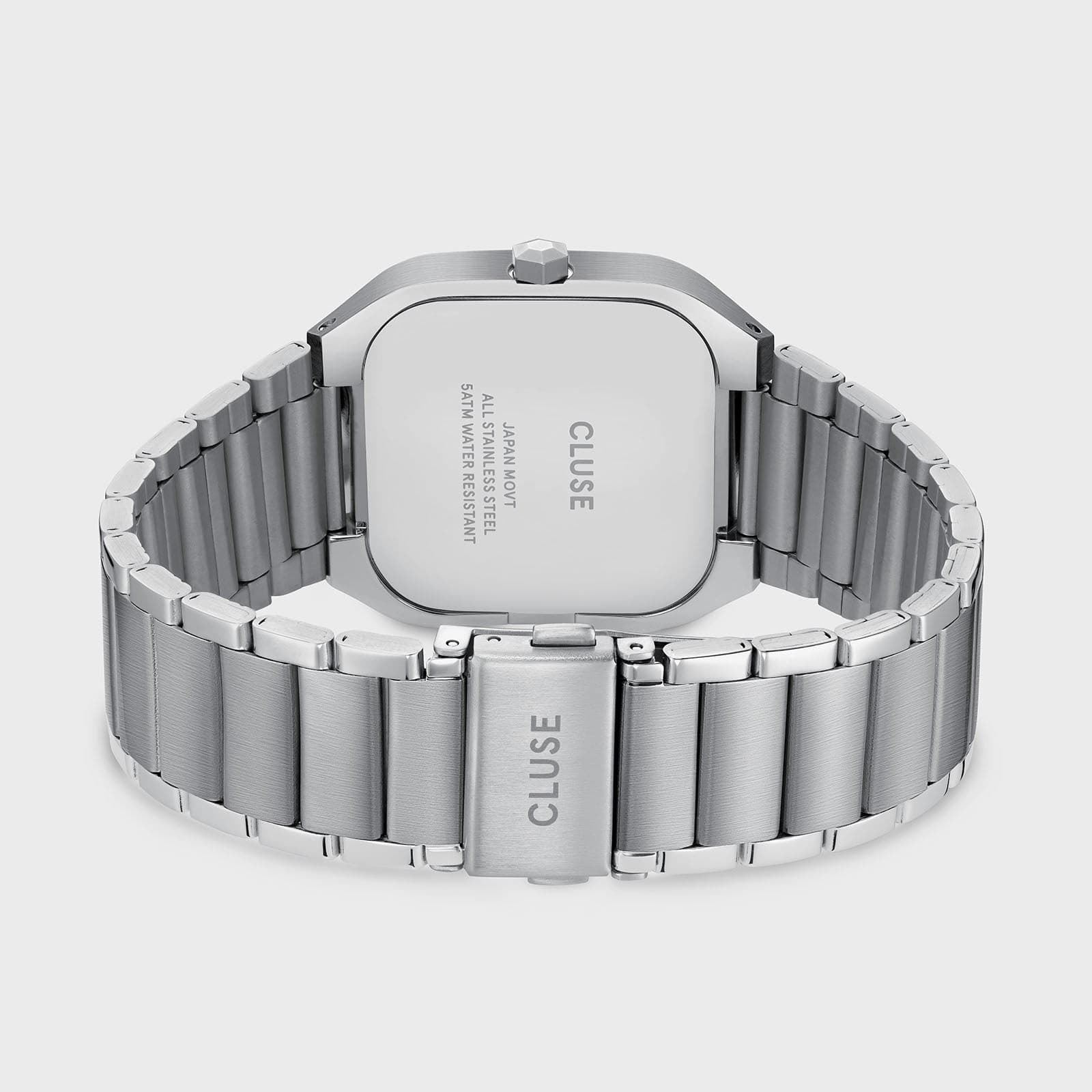 CLUSE - Orologio Quadrus Watch Steel, Blue, Silver Colour - 3