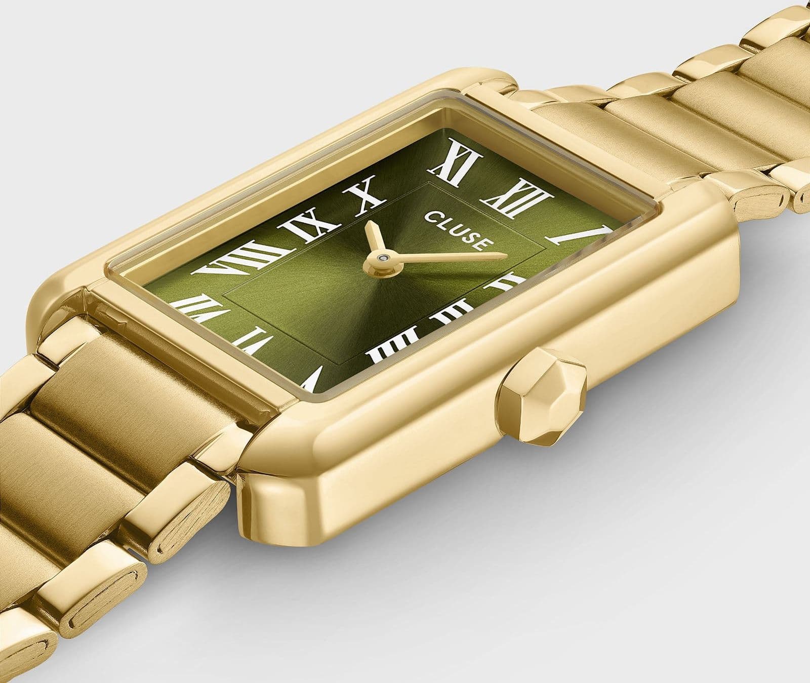 CLUSE - Orologio Belisenna Watch Steel, Olive, Gold Colour - 2