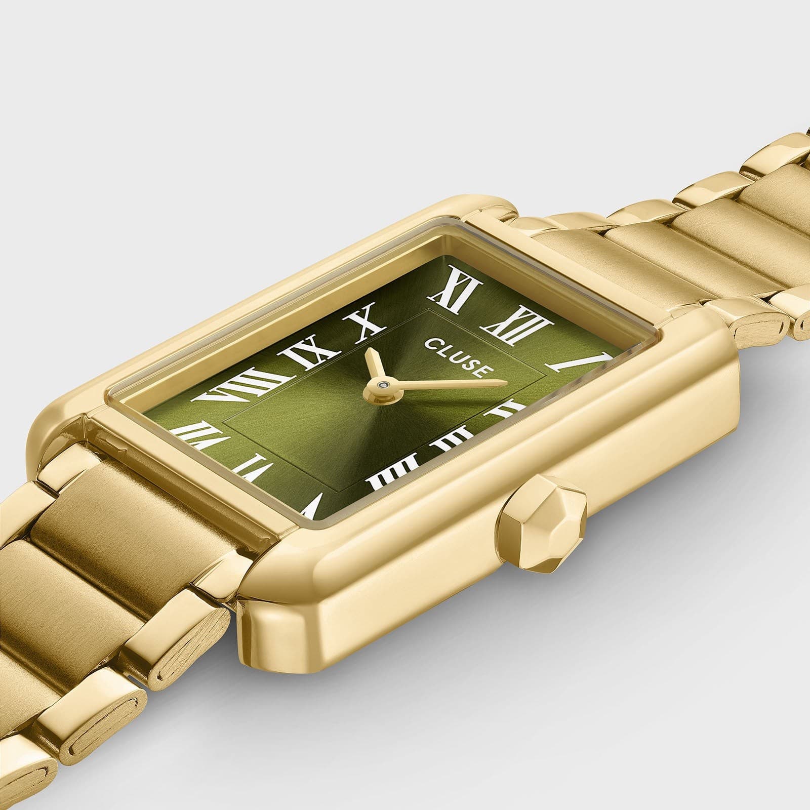 CLUSE - Orologio Belisenna Watch Steel, Olive, Gold Colour - 2