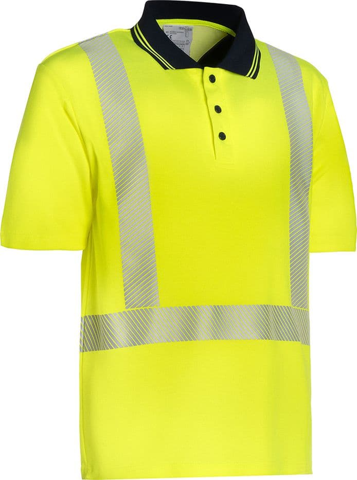 POLO ALTA VISIBILITA' 'LIGHT HV' taglia XXL - giallo  - BricoGo
