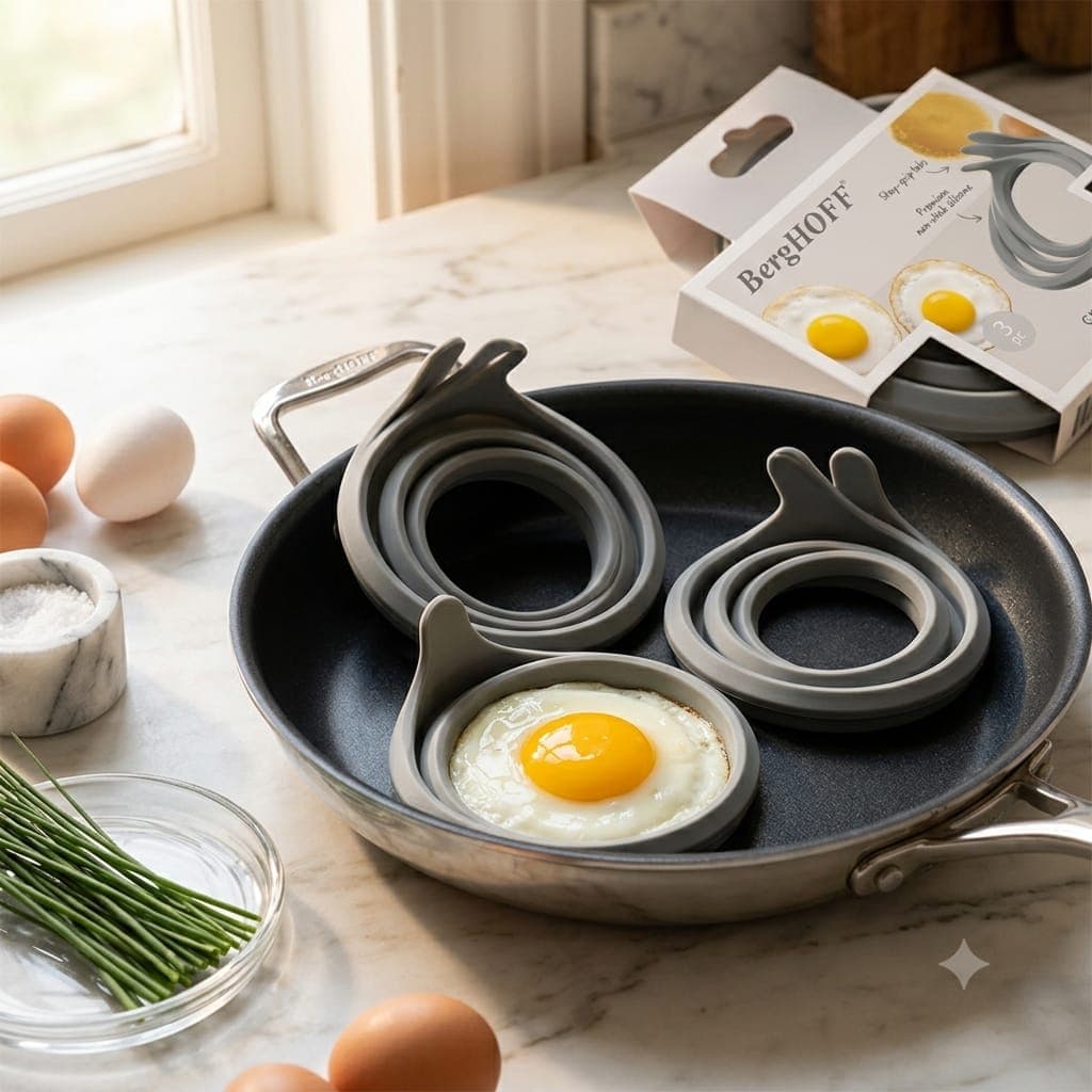 Set Pancake e Uovo Berghoff 3950730 Balance 3 Pezzi Antiaderente - 2