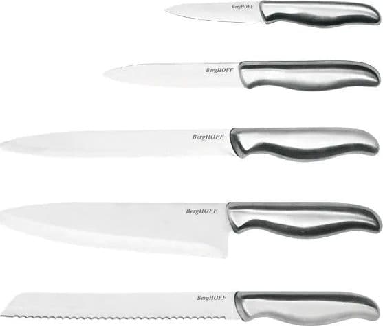 Set Coltelli Berghoff 1315153 Entity con Ceppo in Legno 6 Pezzi in Acciaio Inox - 4