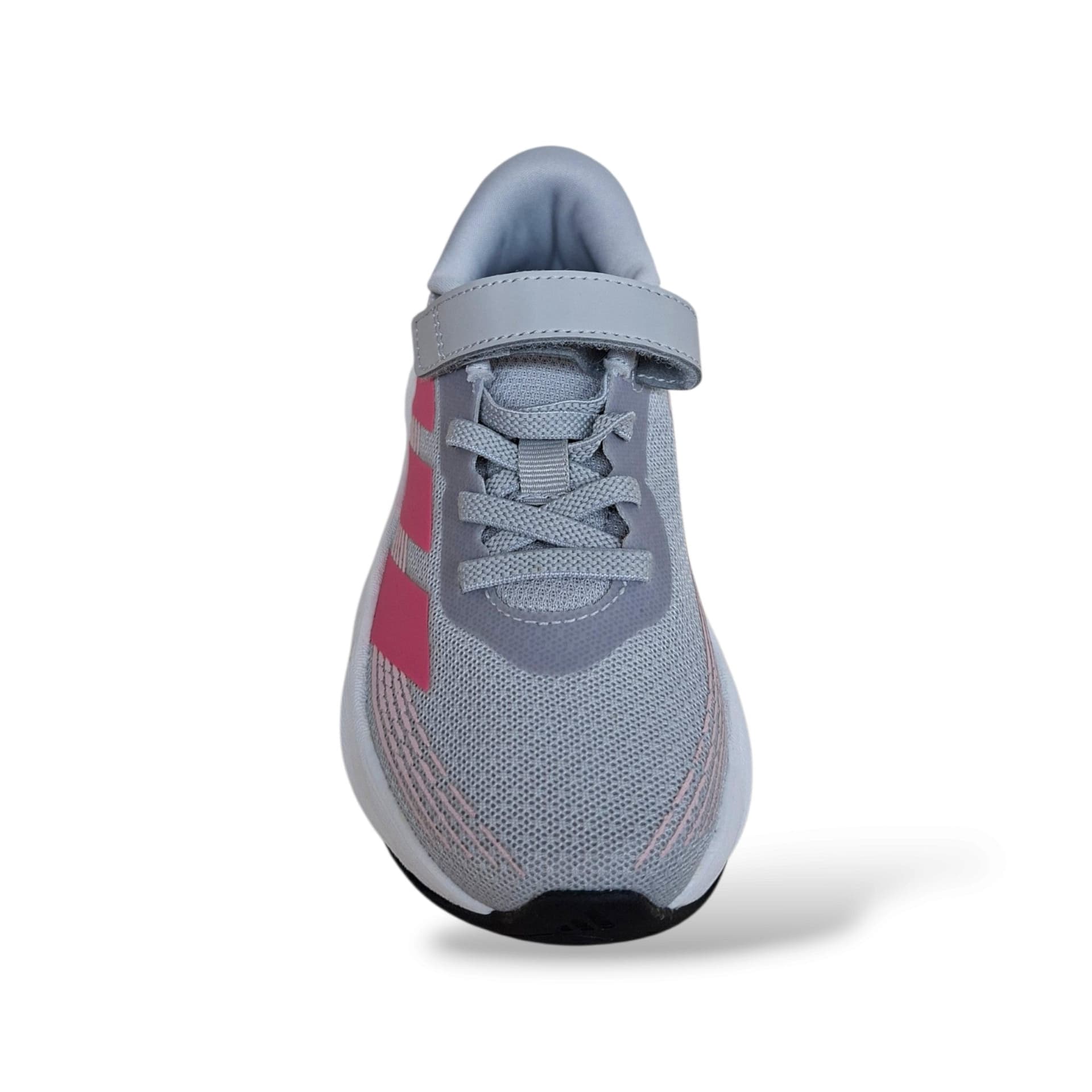 Adidas Galaxy 8 Sneakers Bambine Grigio Rosa | Taglia 20-27 | Laccio Elastico e Velcro | Scarpetteria Gica - 9