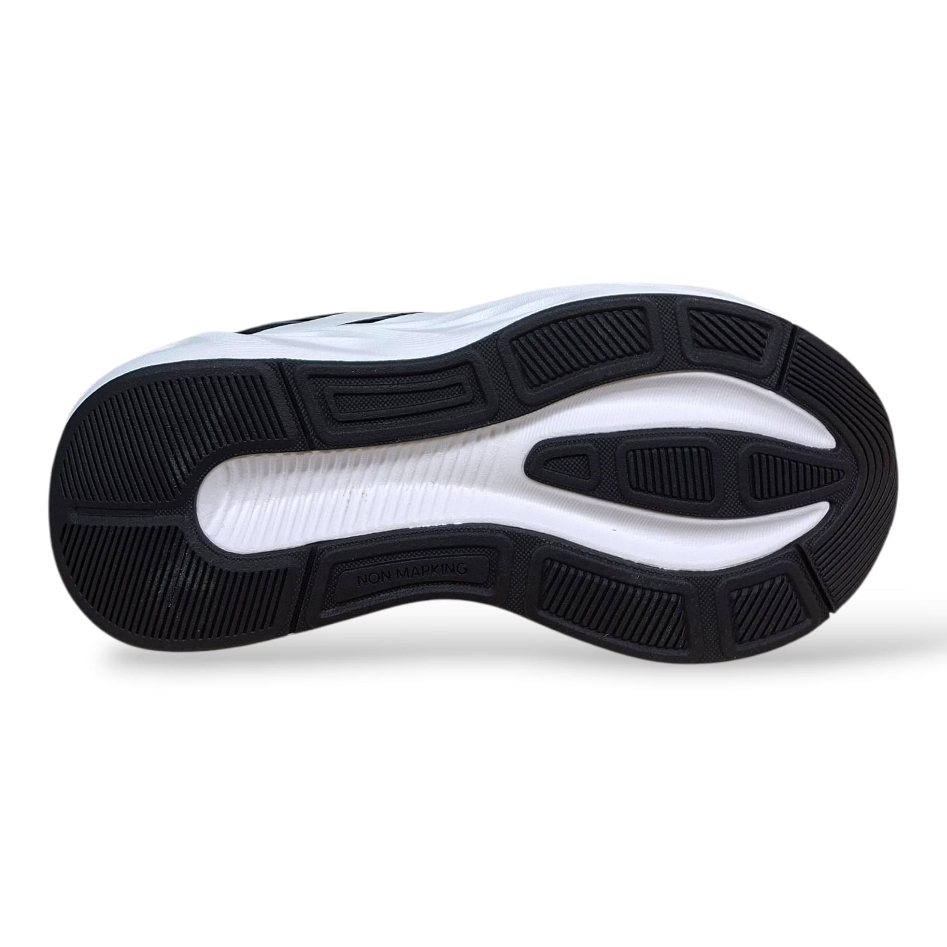 Adidas Galaxy 8 Sneakers Bambini Ragazzi Nero Bianco | Taglia 36-40 | Lacci | Scarpetteria Gica - 5