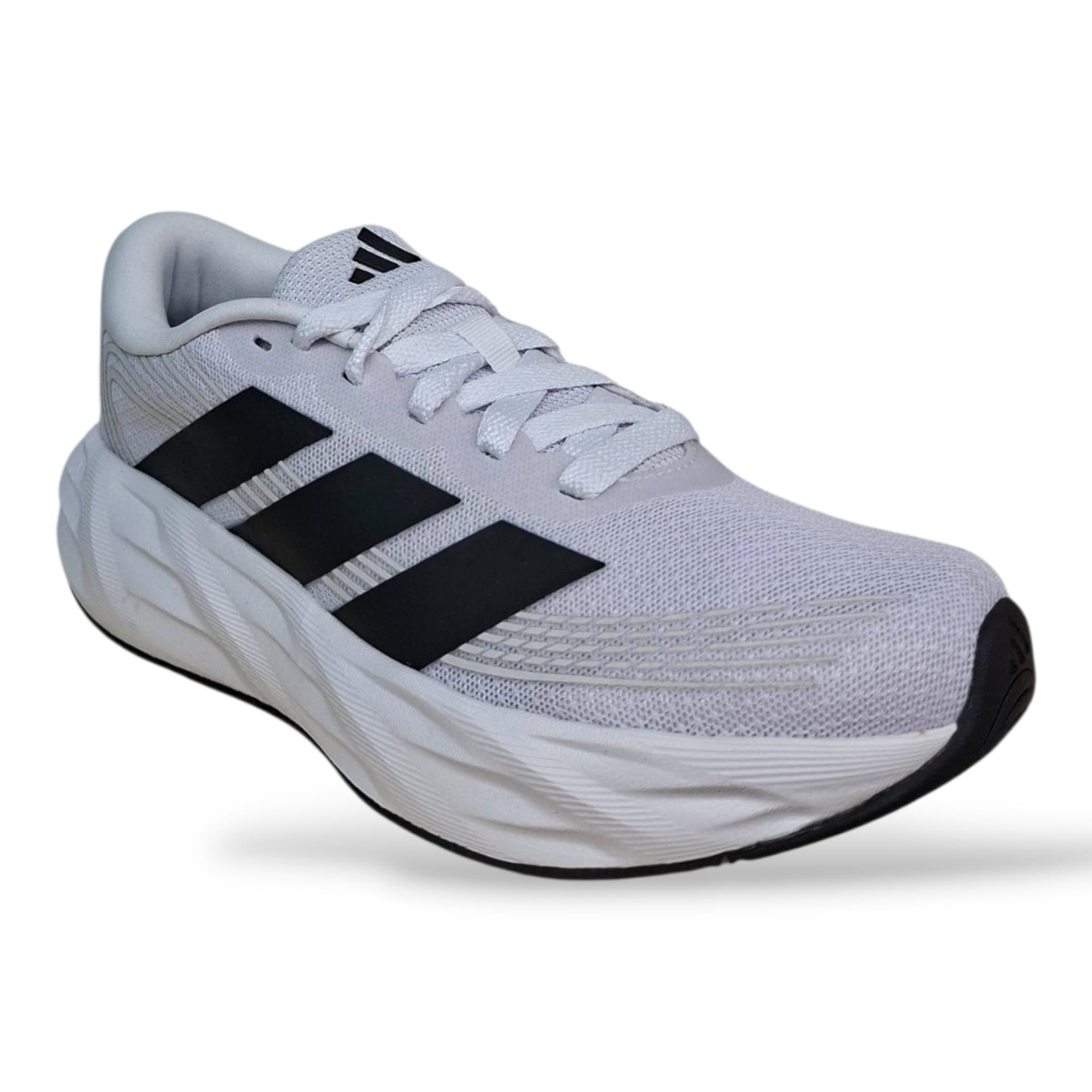 Adidas Galaxy 8 Sneakers Bambini Ragazzi Bianco Nero | Taglia 36-40 | Lacci | Scarpetteria Gica - 2