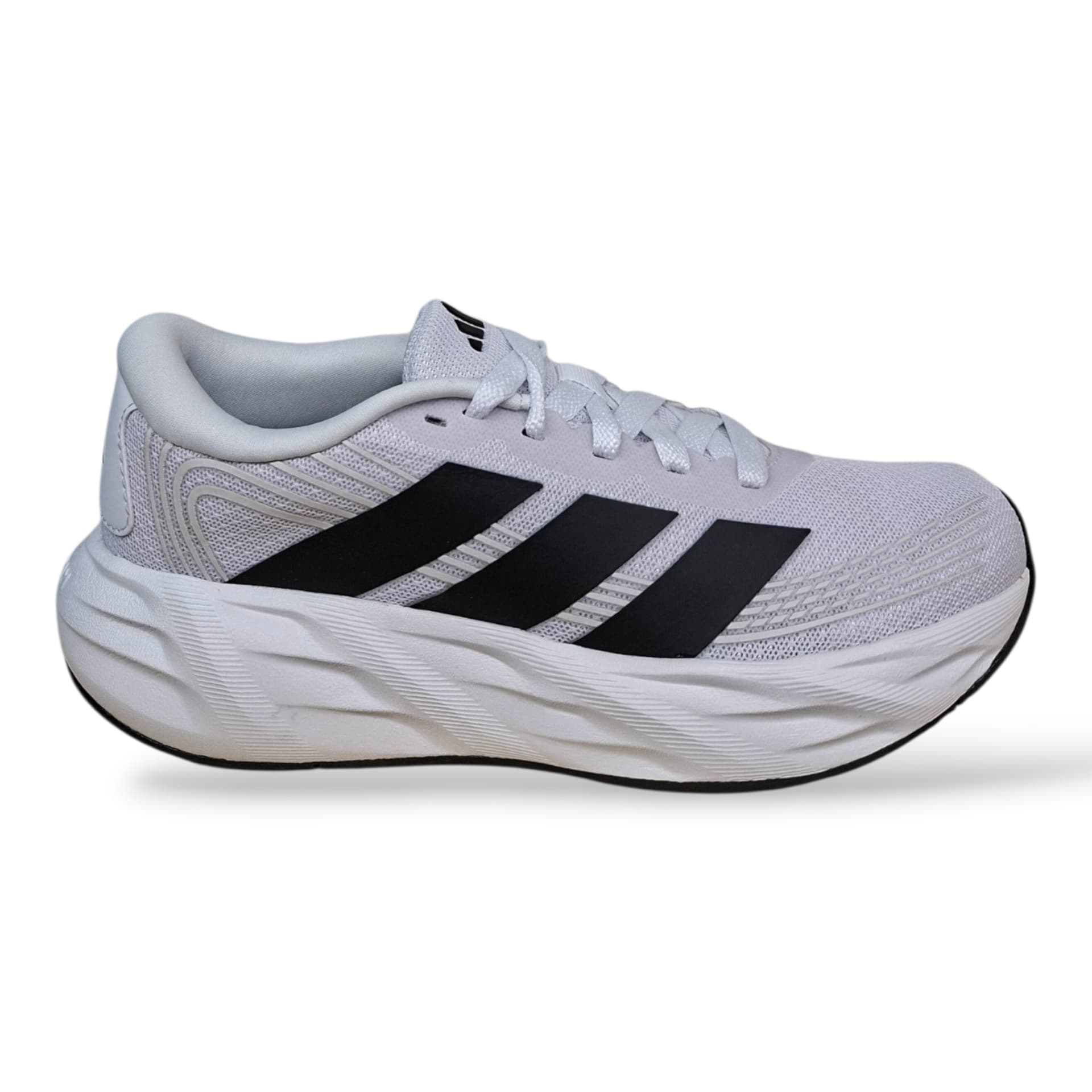 Adidas Galaxy 8 Sneakers Bambini Ragazzi Bianco Nero | Taglia 36-40 | Lacci | Scarpetteria Gica - 7