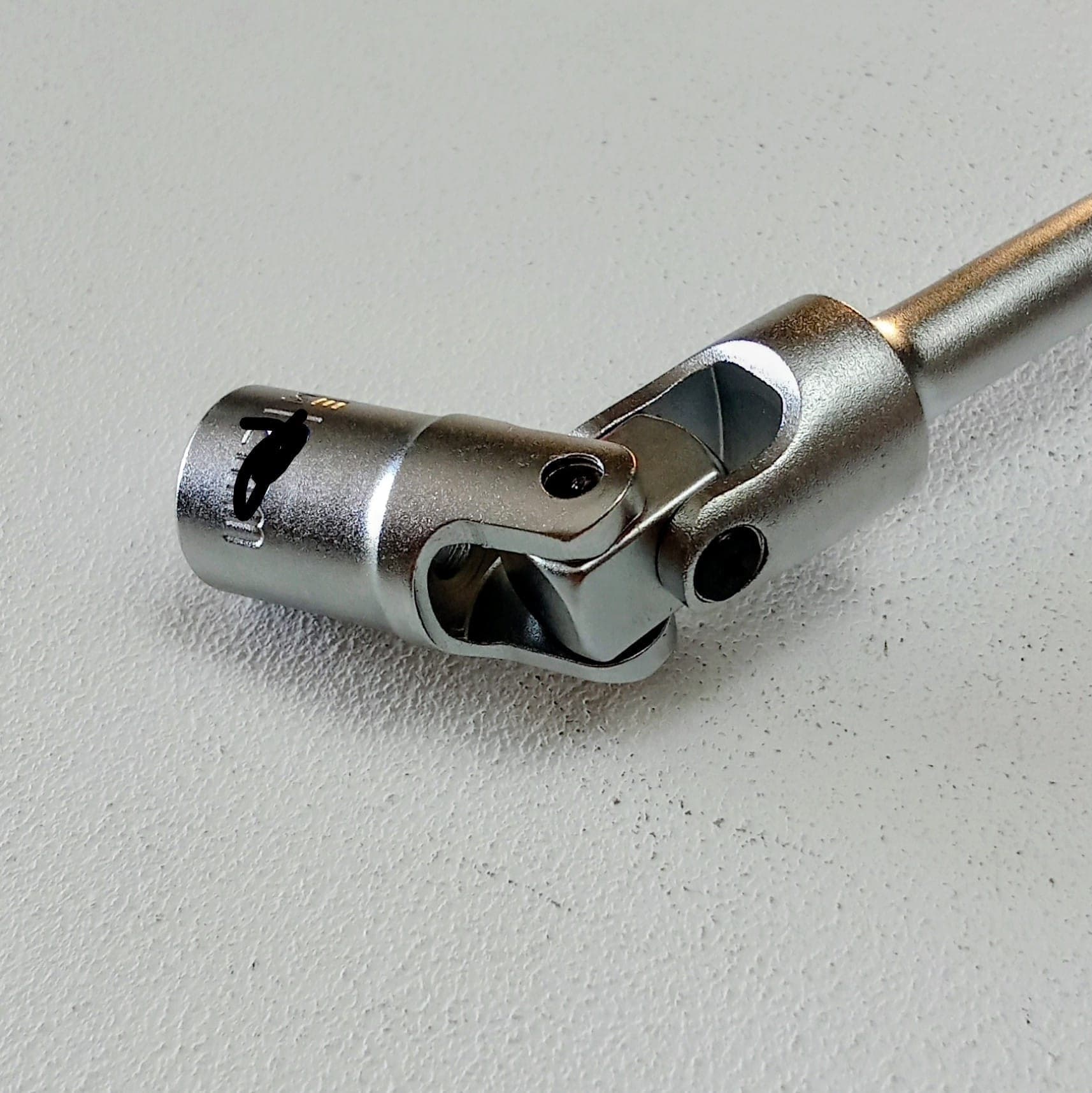 BenMan bussola da 11mm chiave a T snodata in cromo vanadio prolungata con asta scorrevole - 2