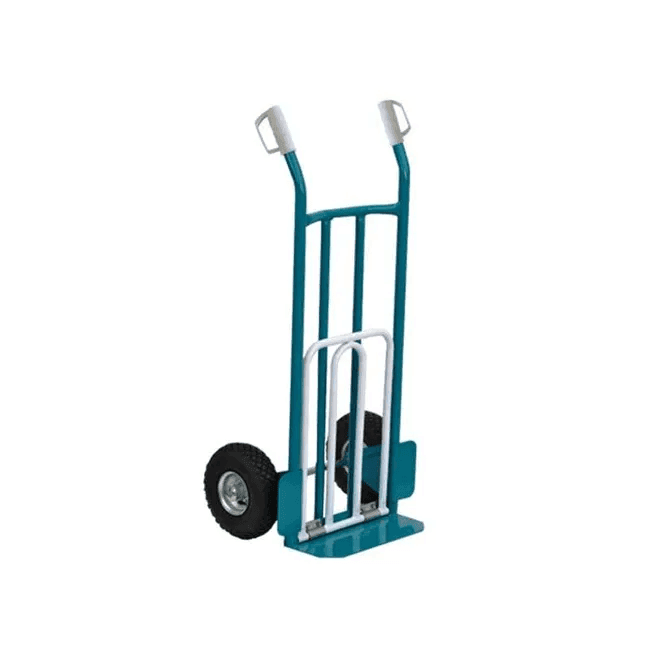 CARRELLO PORTASACCHI ACCIAIO C-RIBALTA c-ruote pneumatiche - 2