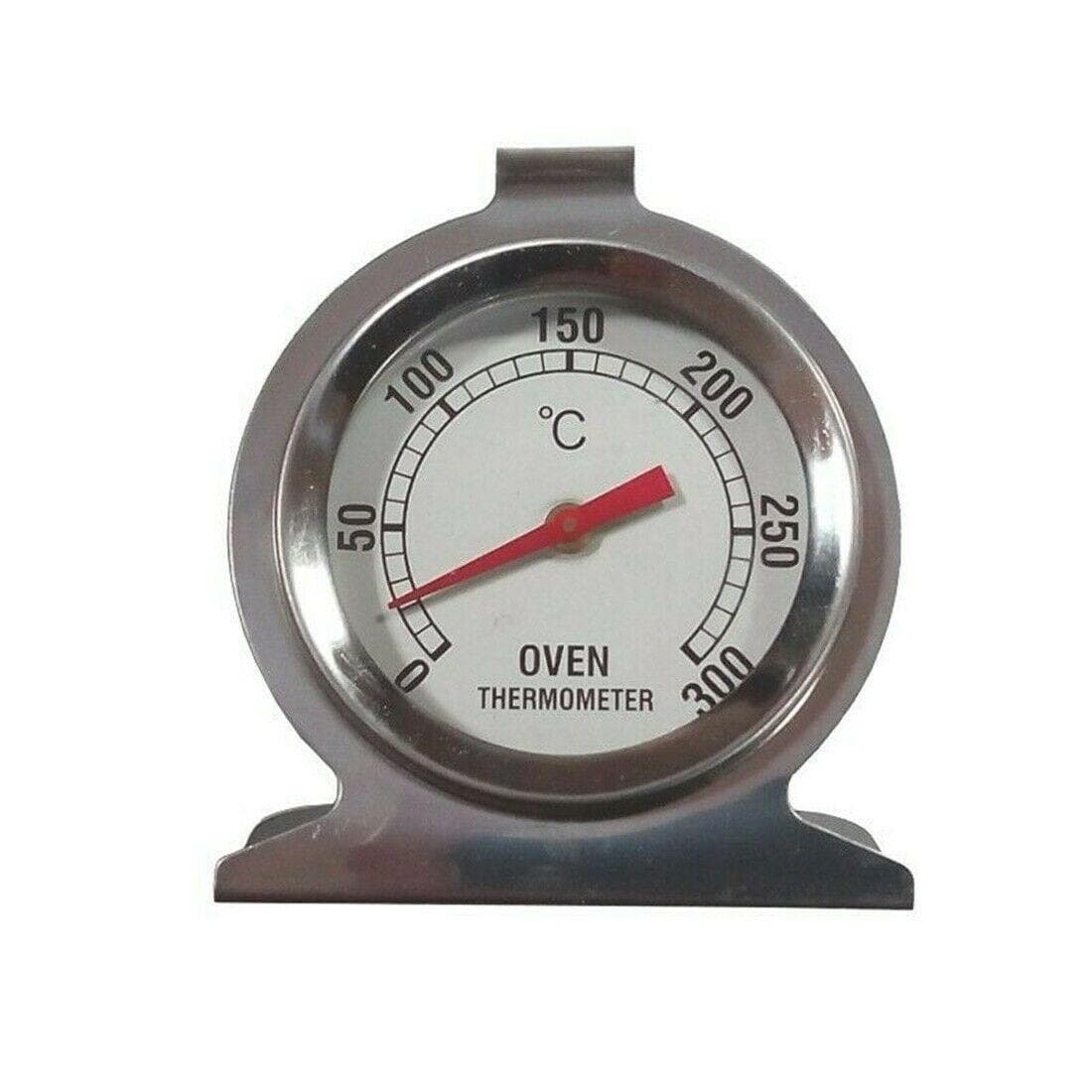 TERMOMETRO INDICATORE PER FORNO IN ACCIAIO INOX DA 0°- 300° ACCIAIO - 3