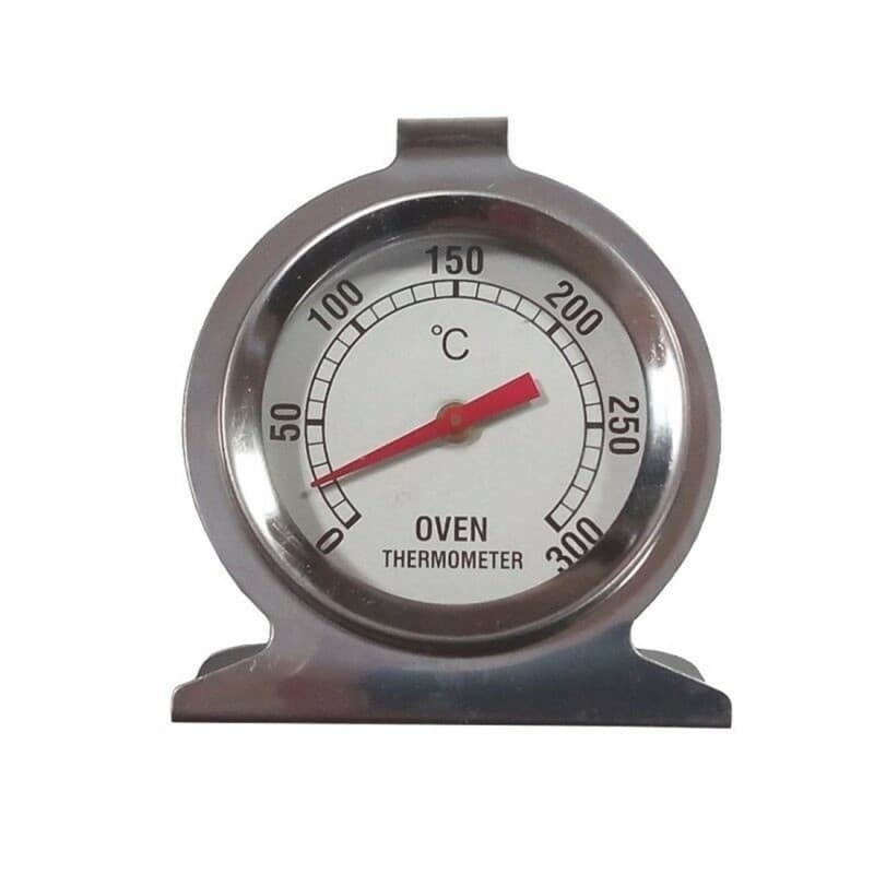 TERMOMETRO INDICATORE PER FORNO IN ACCIAIO INOX DA 0°- 300° ACCIAIO - 6