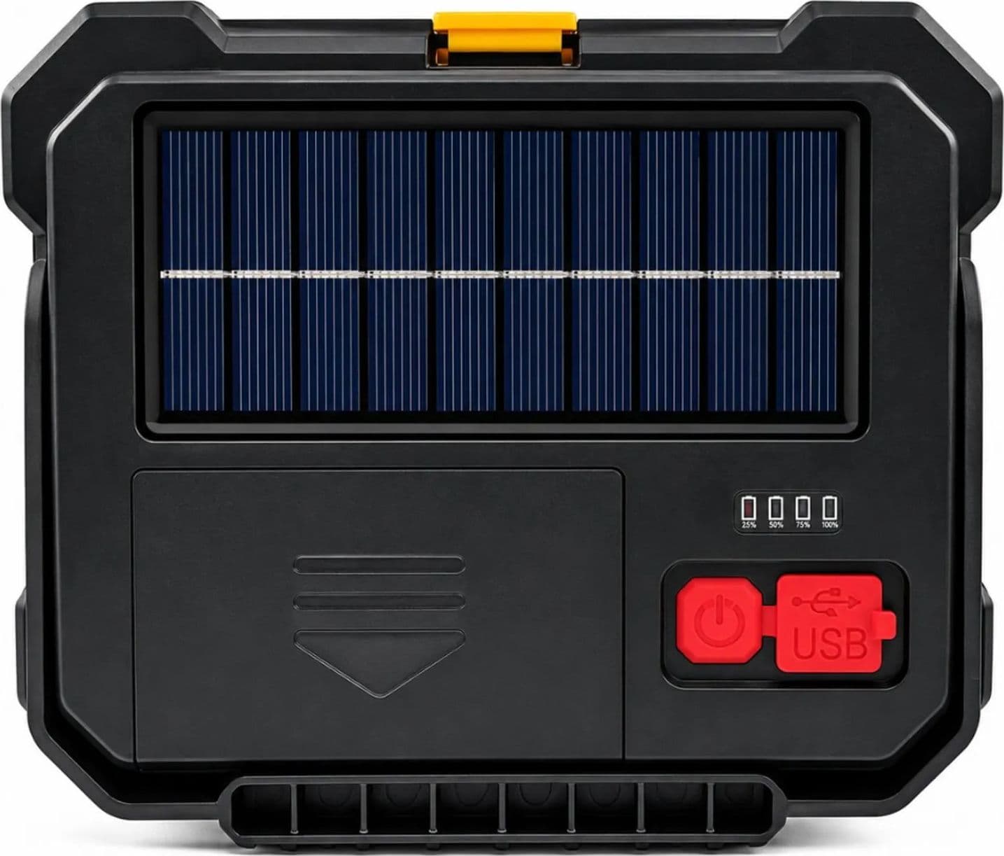 KIT MINI CASSETTA ATTREZZI MULTIFUNZIONALE LAMPADA LED SOLARE RICARICABILE PORTATILE 7769-A - 6