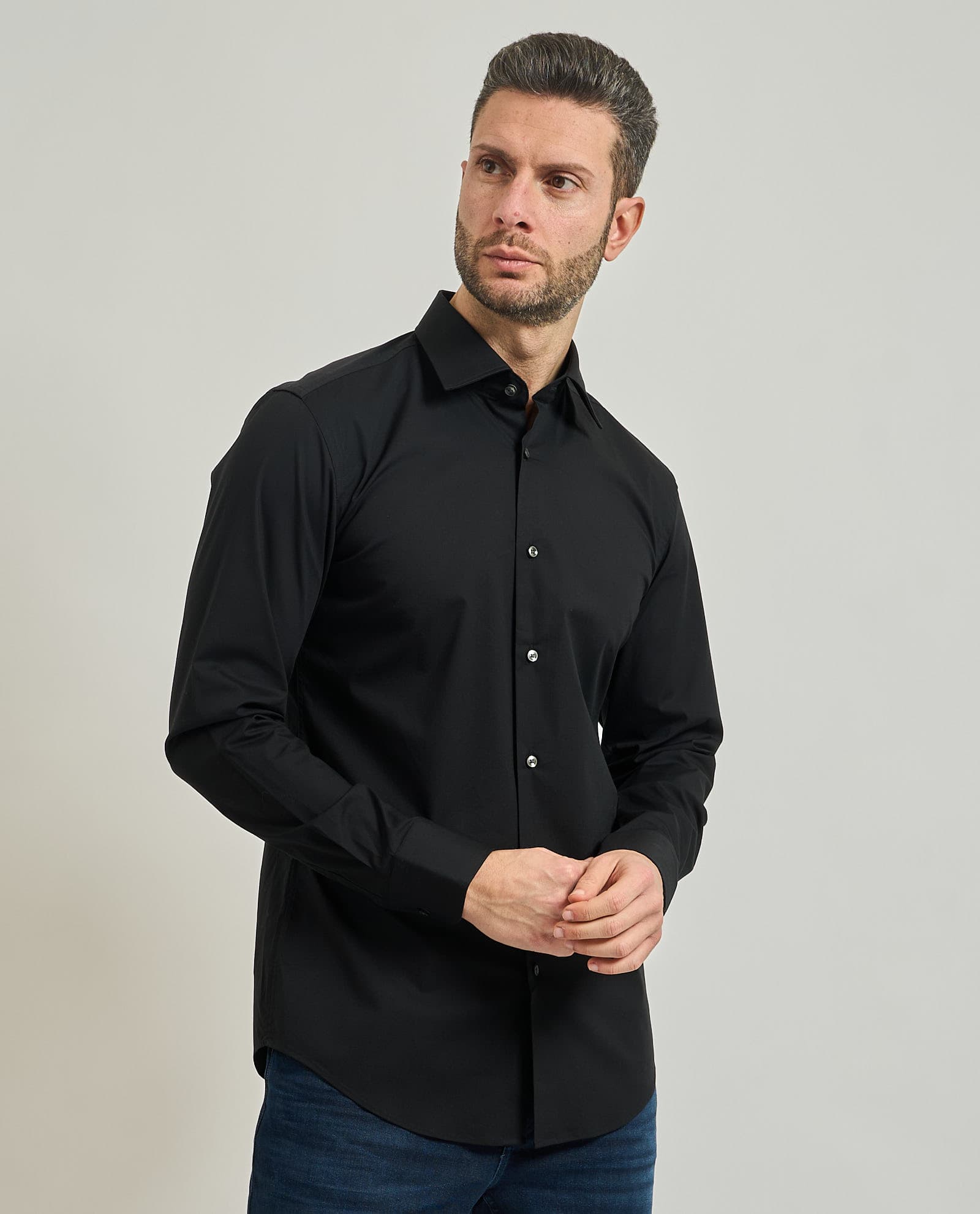 BOSS  Camicie Nero - 3