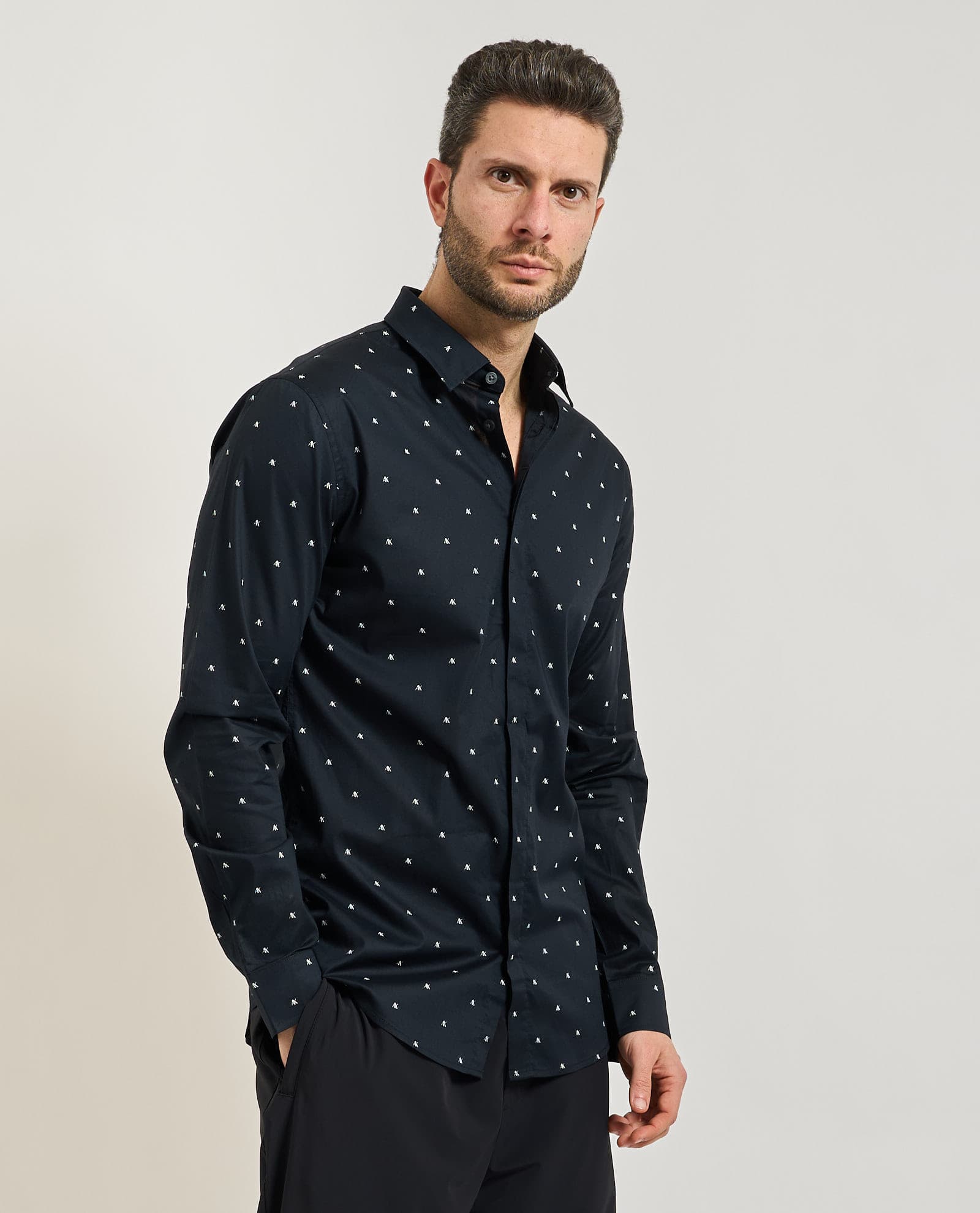 ARMANI EXCHANGE  Camicie Blu - 3
