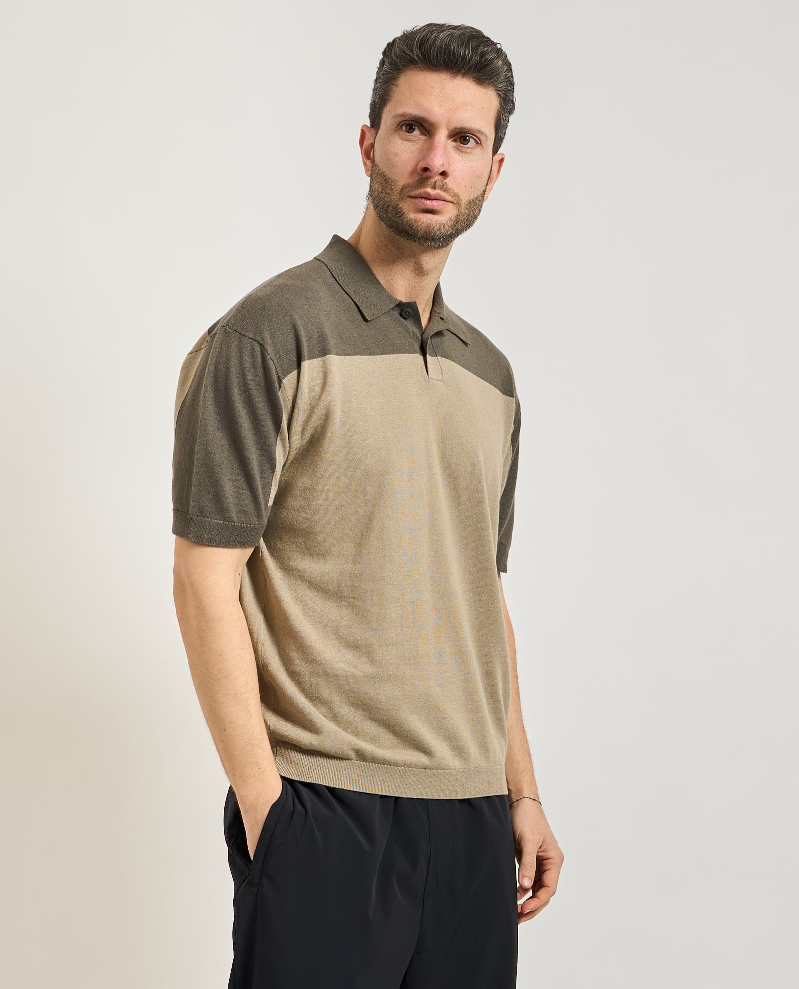 ARMANI EXCHANGE  T-shirt e Polo Beige - 3