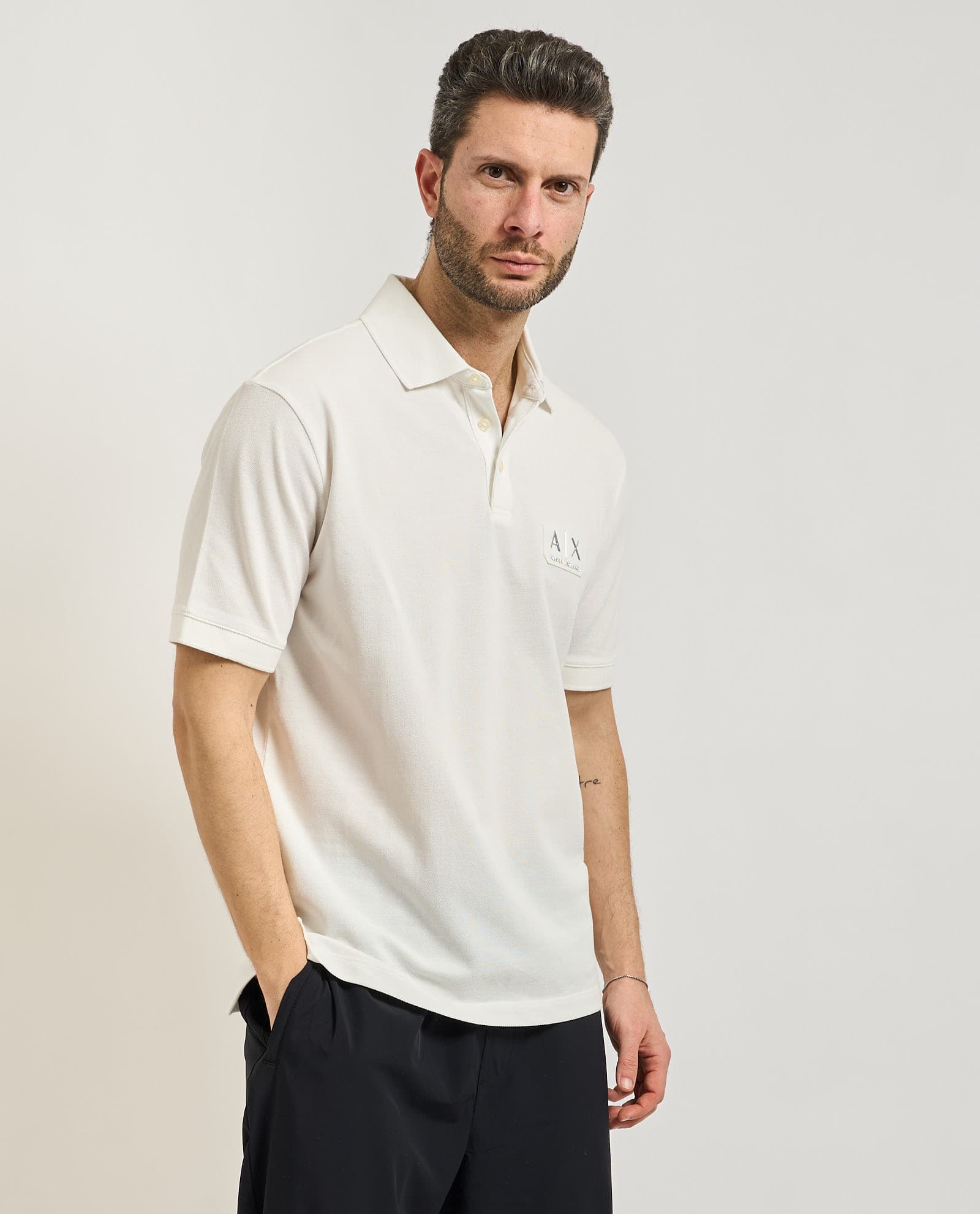 ARMANI EXCHANGE  T-shirt e Polo Bianco - 3