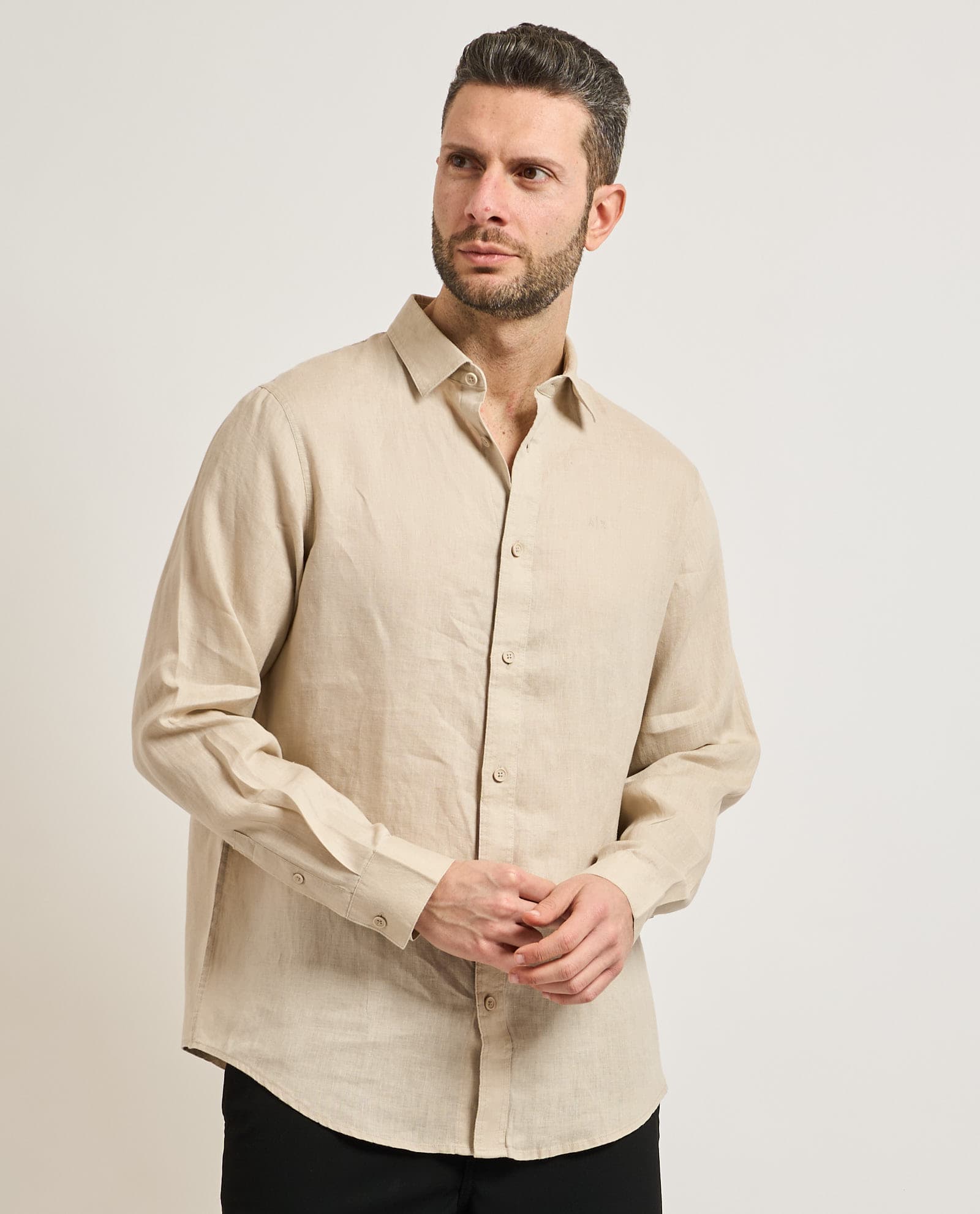 ARMANI EXCHANGE  Camicie Beige - 3