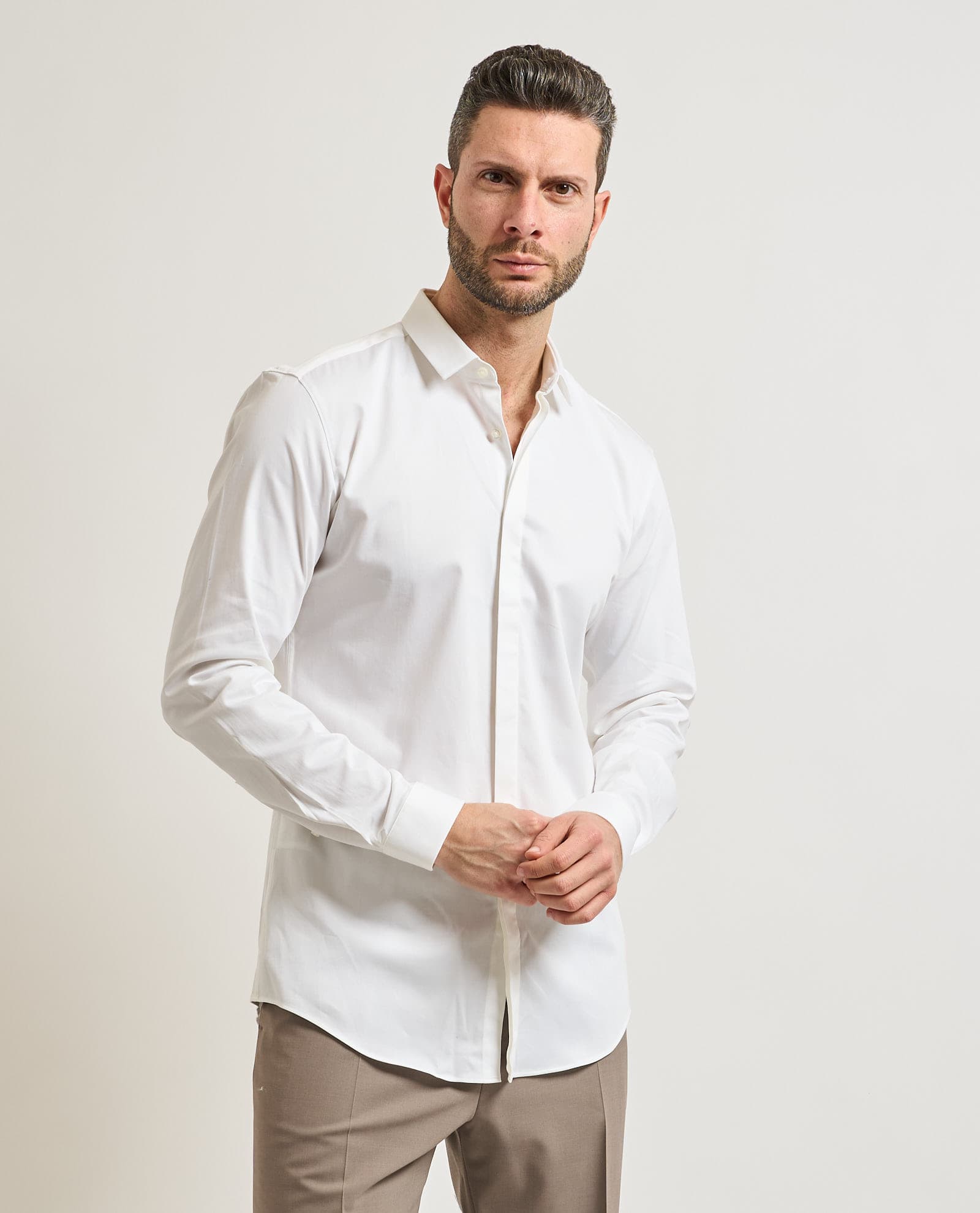 HUGO  Camicie Bianco - 3