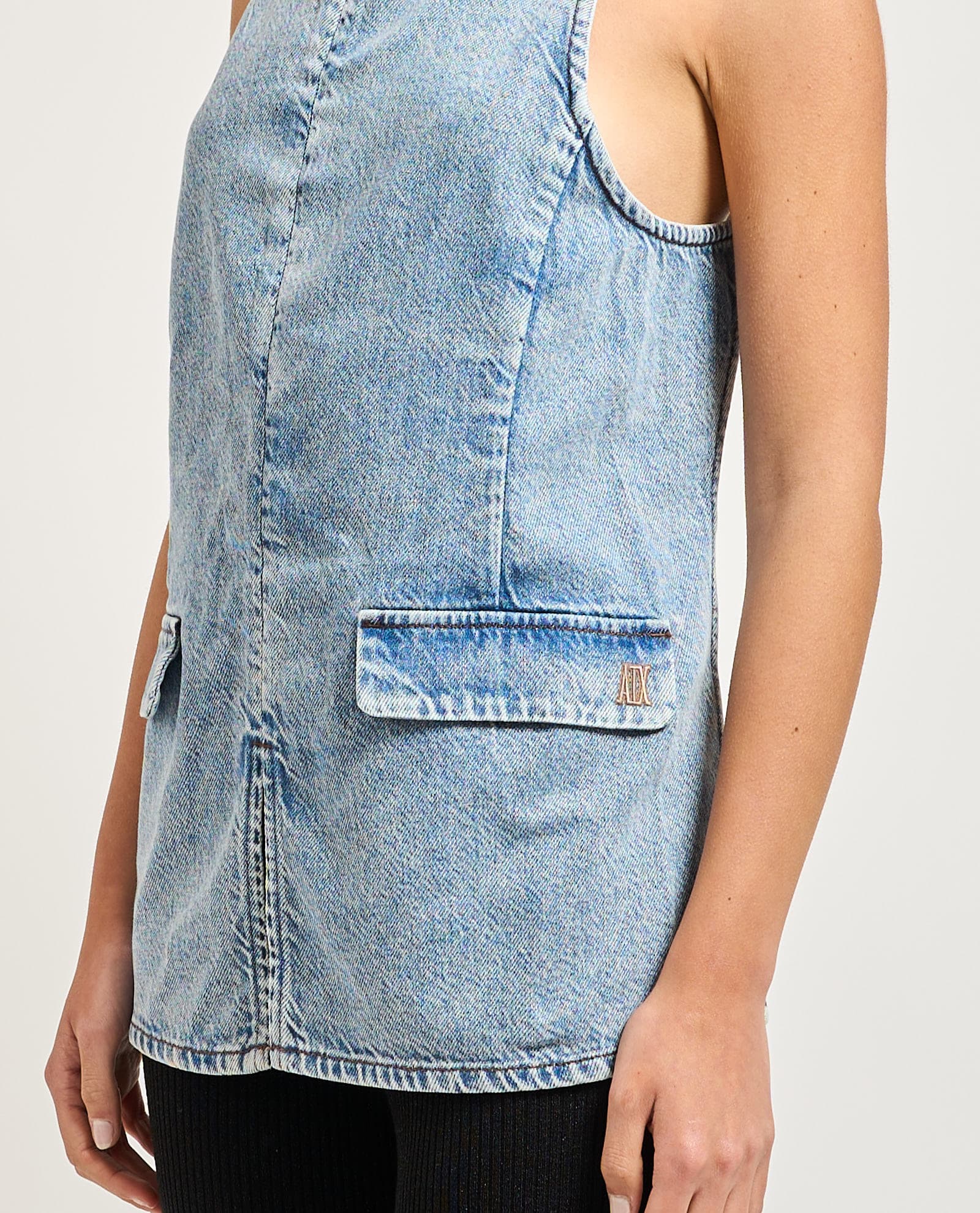 ARMANI EXCHANGE  Top Blu - 2