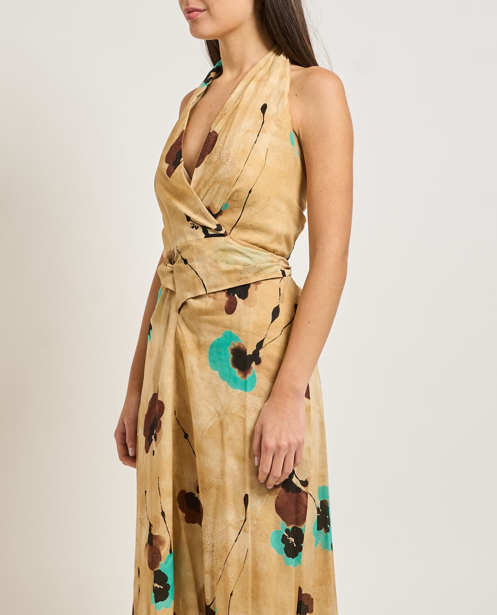 Manila Grace  Abiti Beige - 2