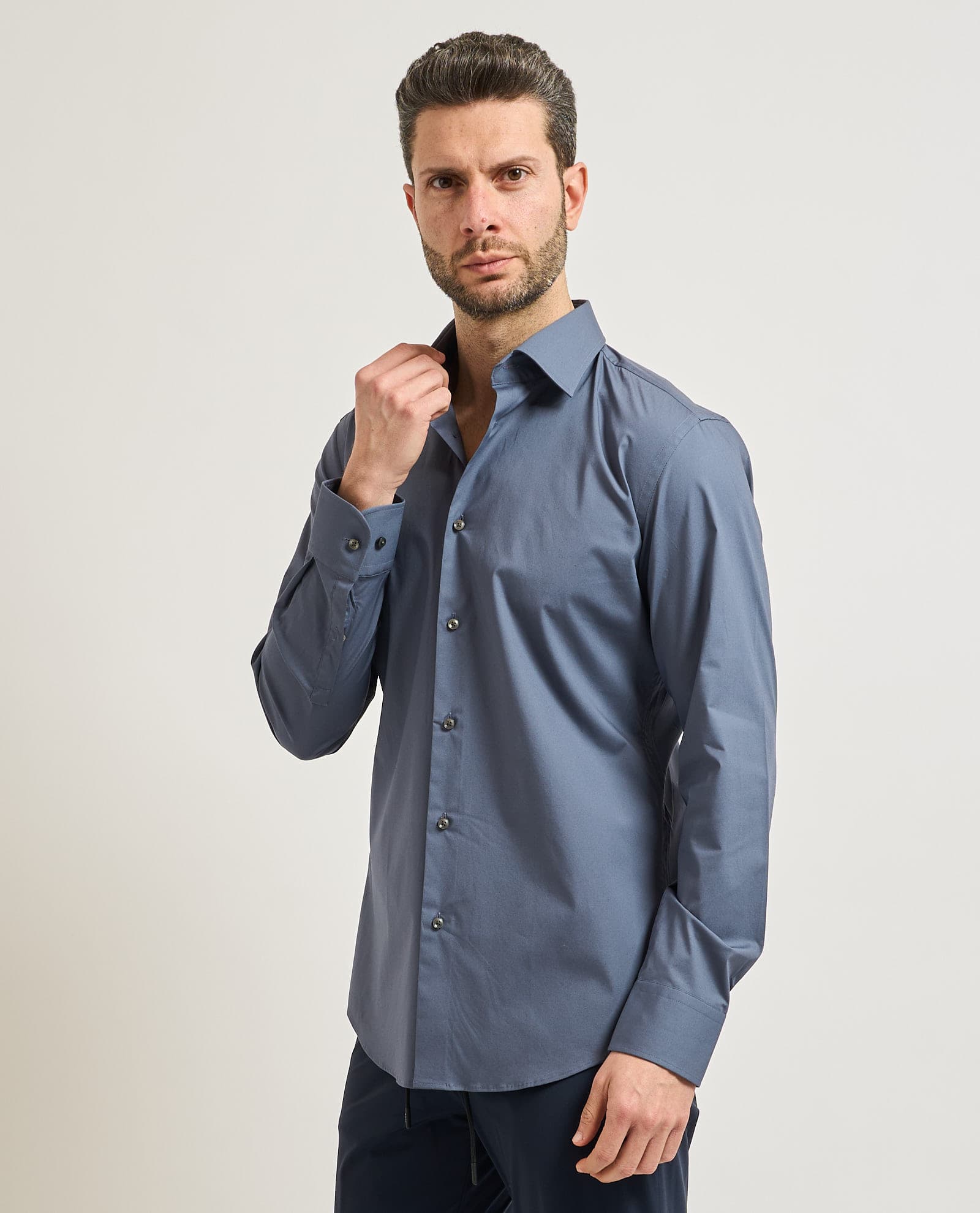 BOSS  Camicie Blu - 3
