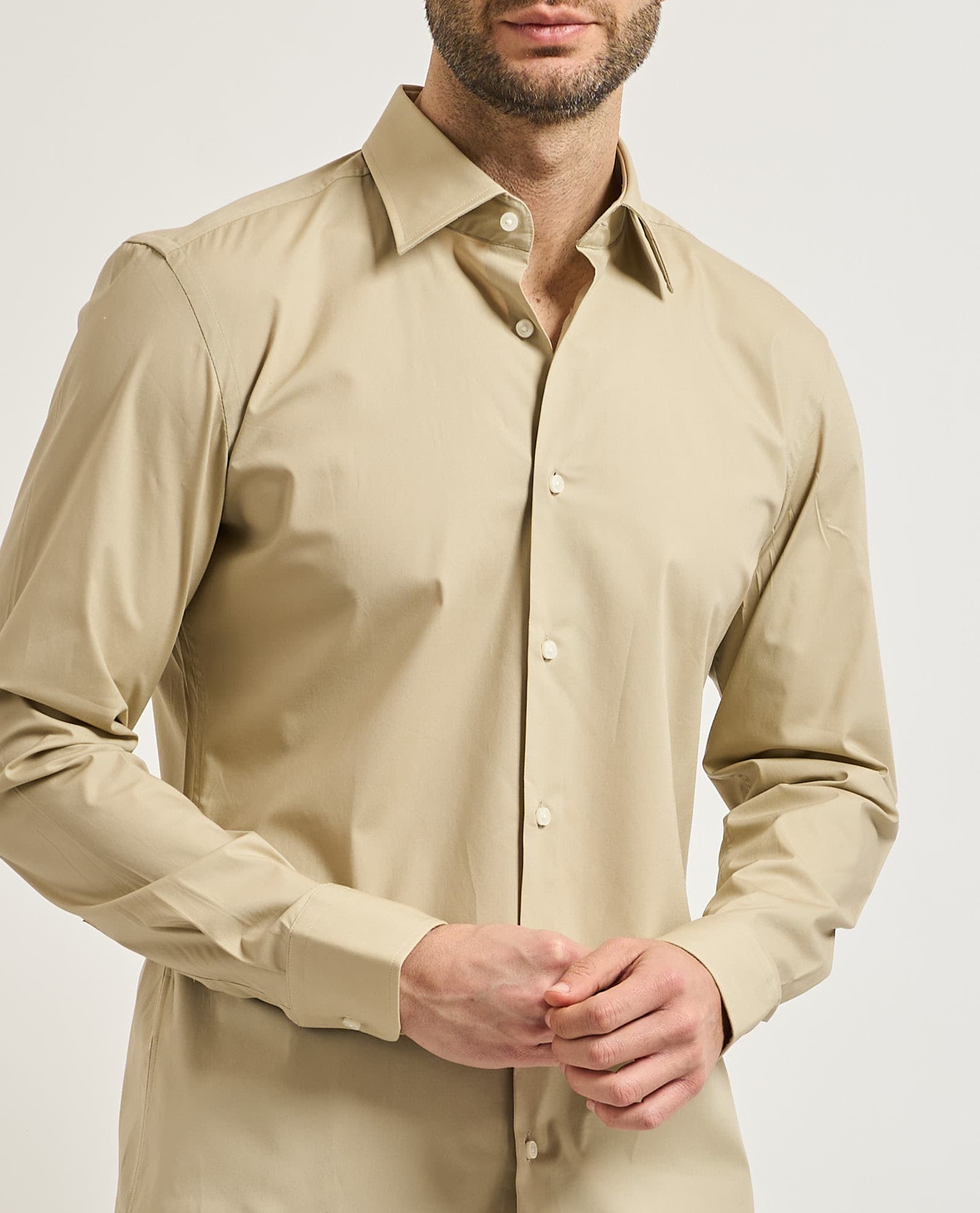 BOSS  Camicie Beige - 2