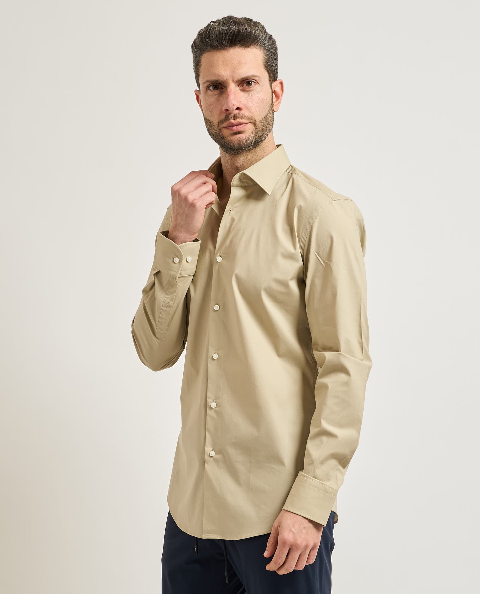 BOSS  Camicie Beige - 3