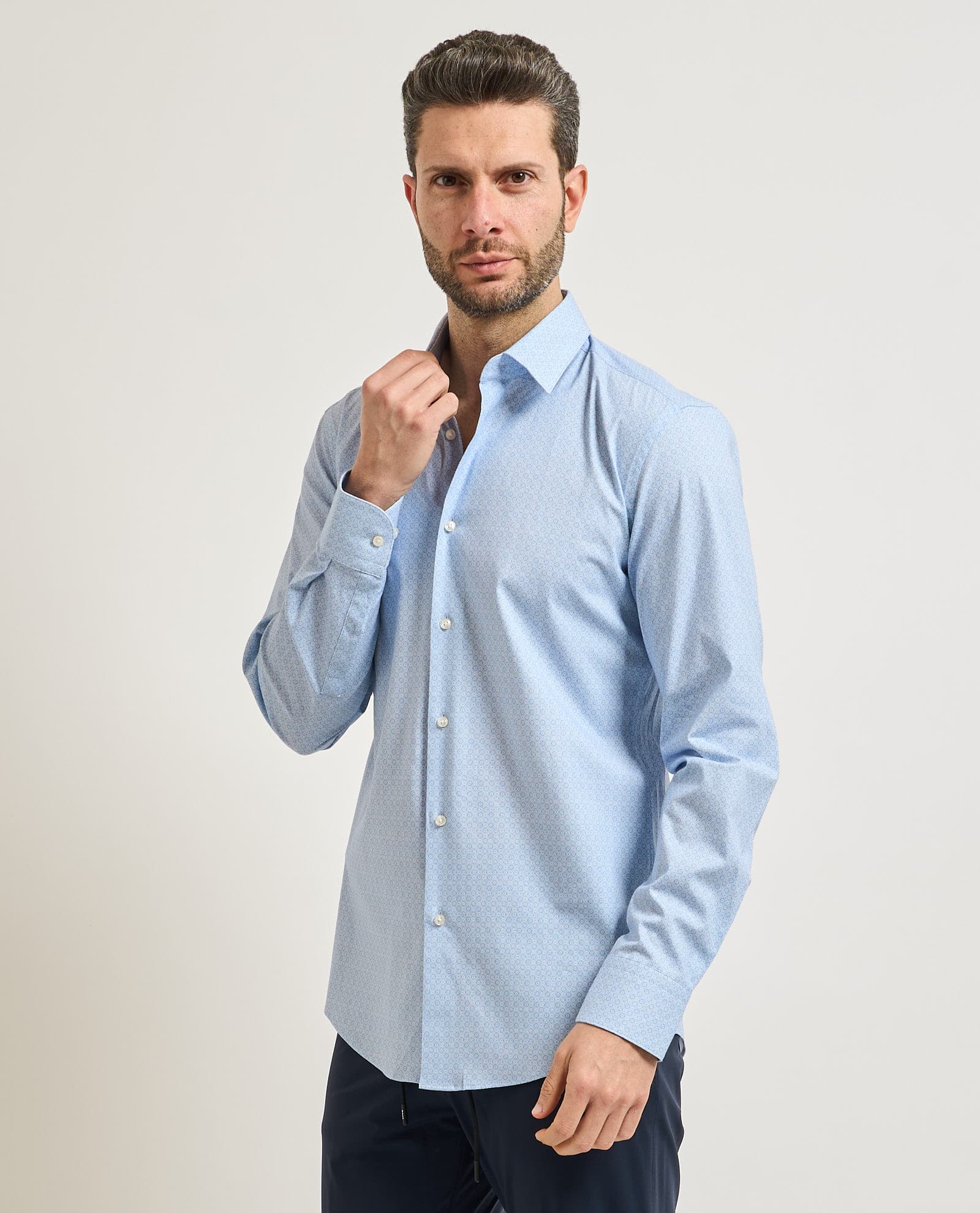 BOSS  Camicie Blu - 3