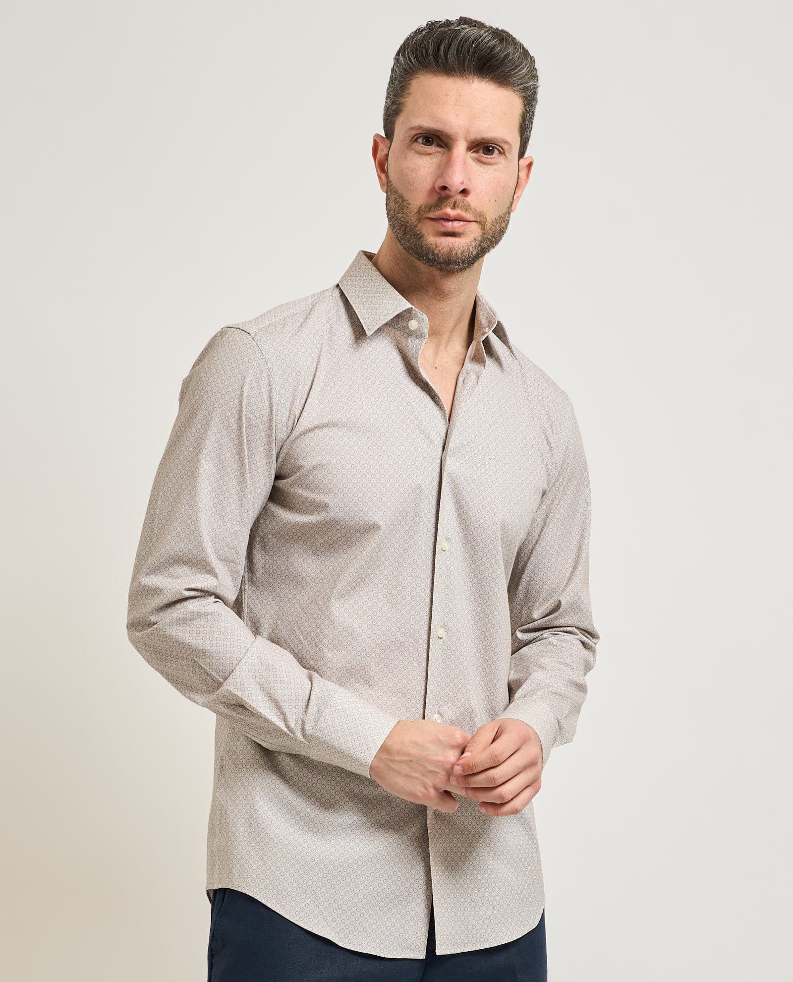 BOSS  Camicie Beige - 3