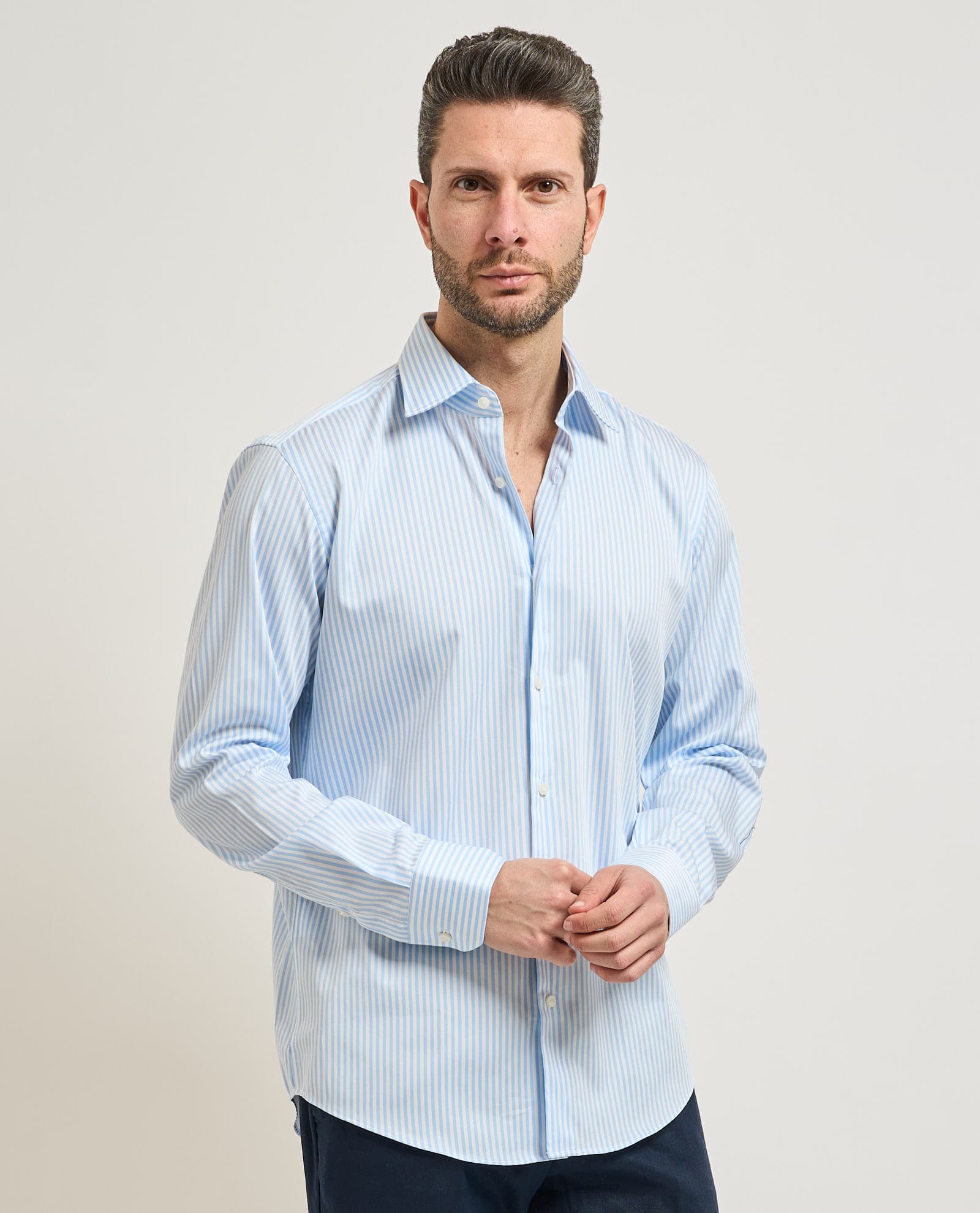 BOSS  Camicie Blu - 3