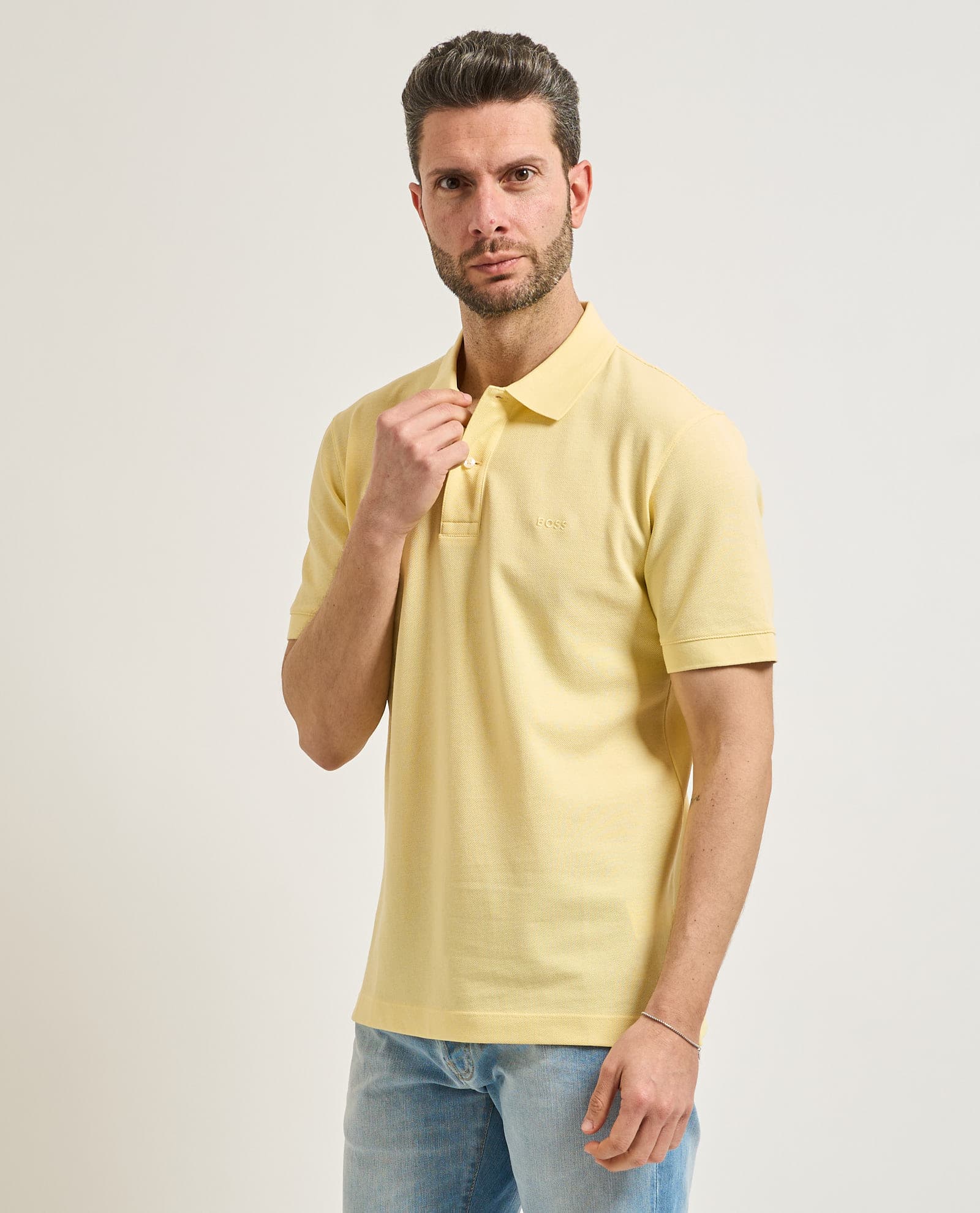 BOSS  T-shirt e Polo Giallo - 3