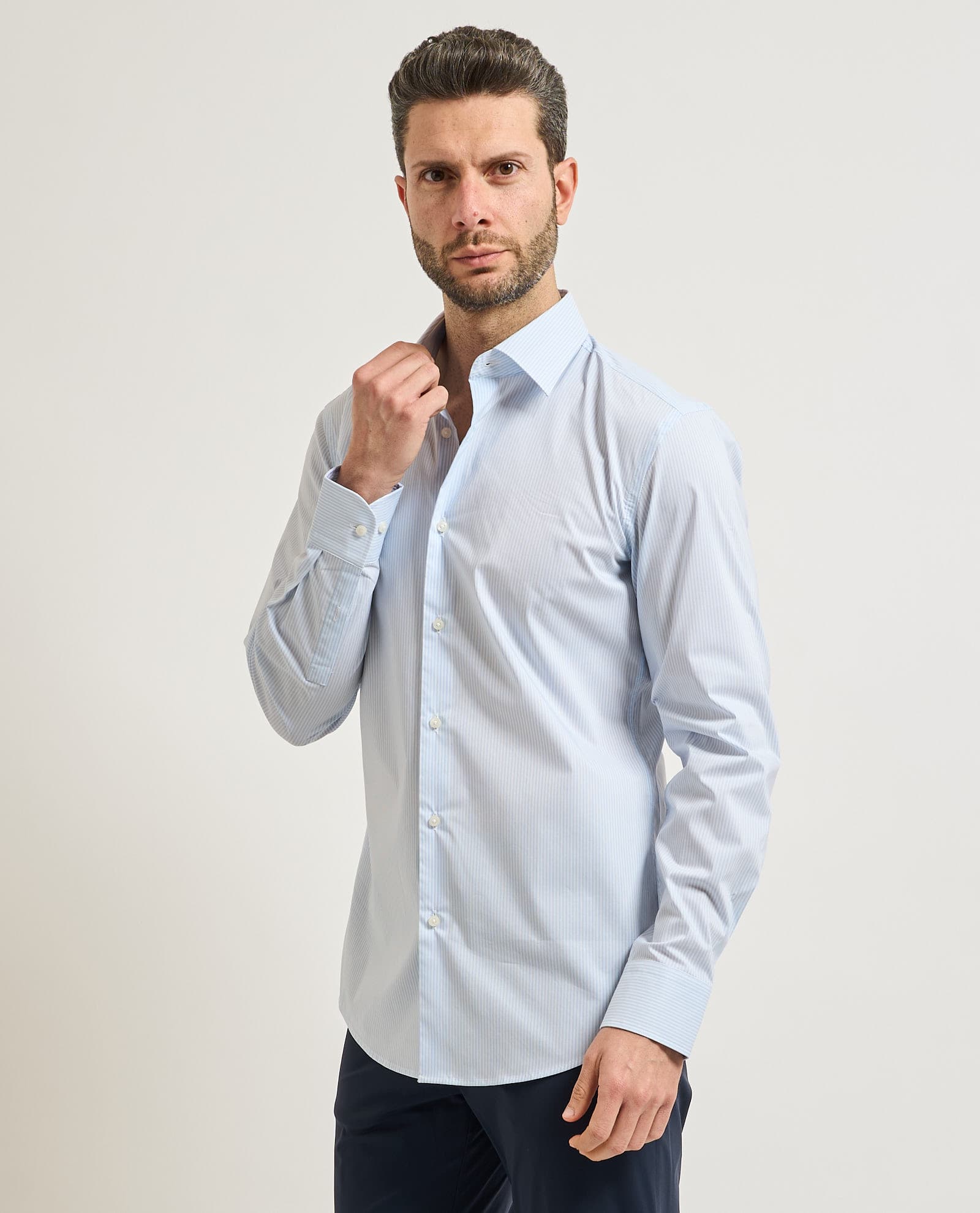 BOSS  Camicie Blu - 3