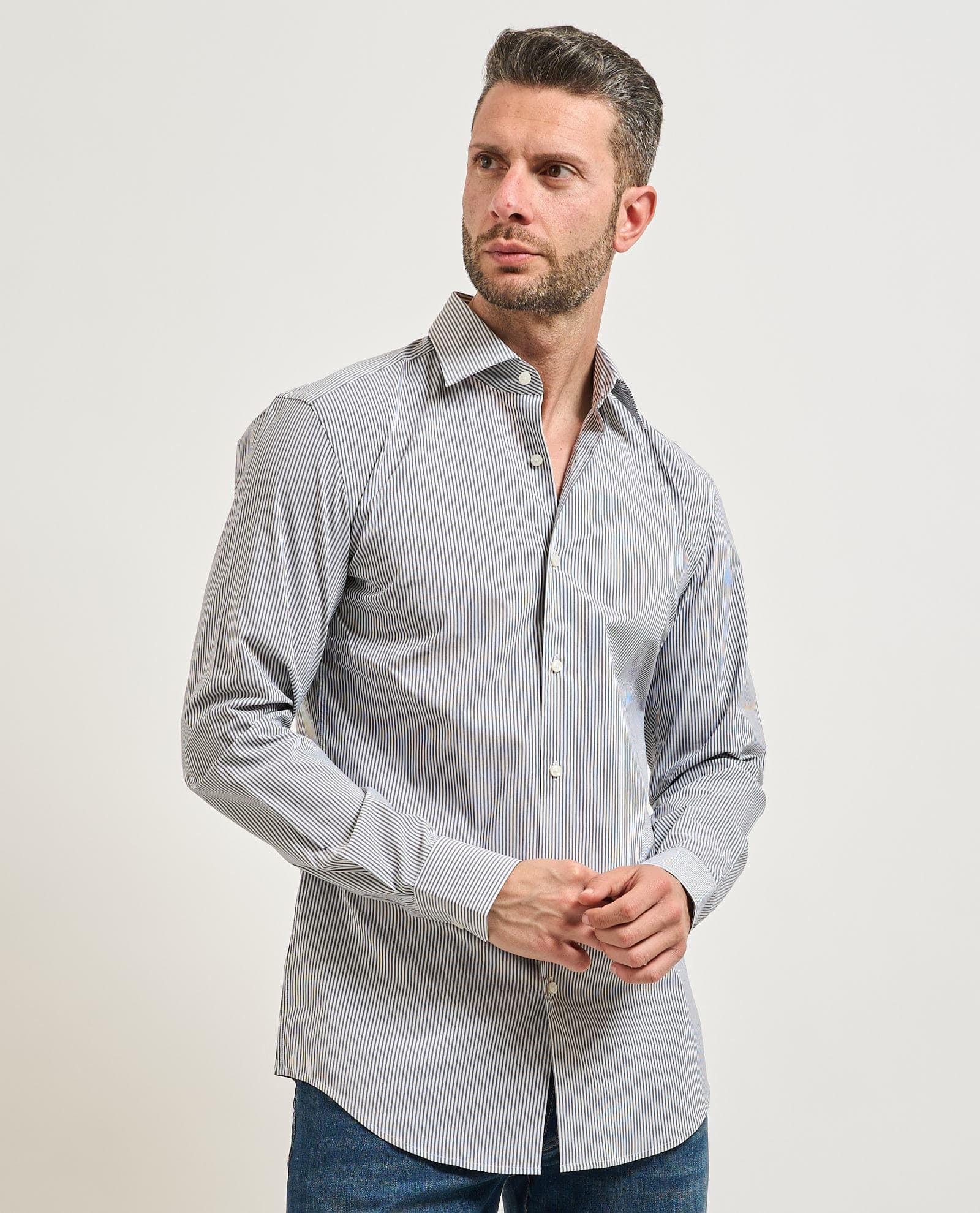 BOSS  Camicie Blu - 3