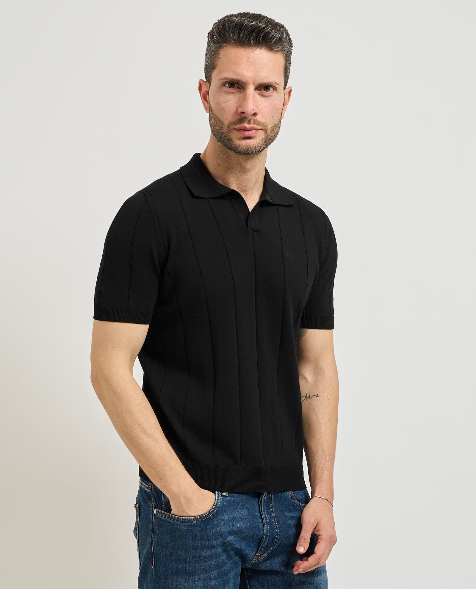 Gran Sasso  T-shirt e Polo Nero - 3
