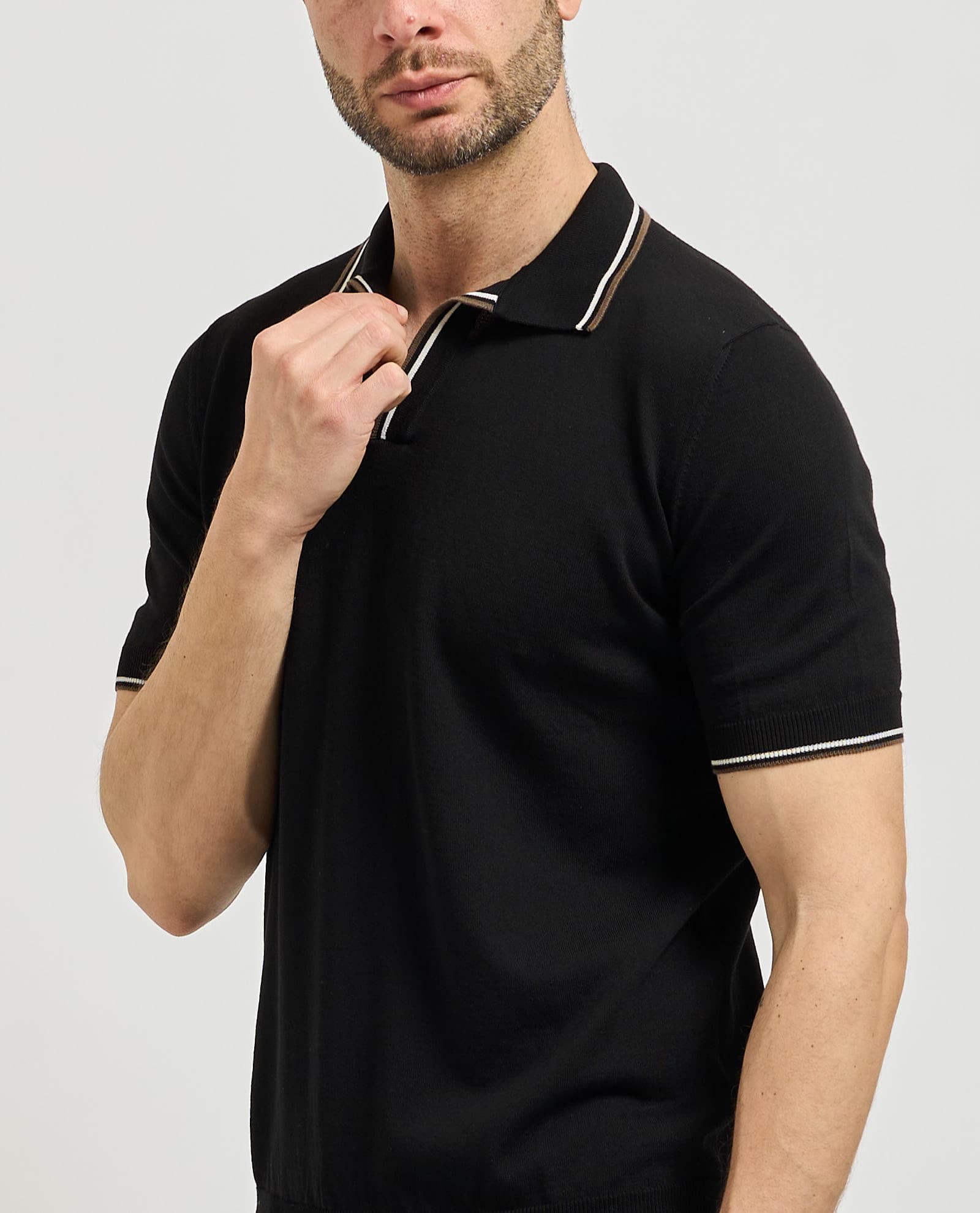 Gran Sasso  T-shirt e Polo Nero - 2
