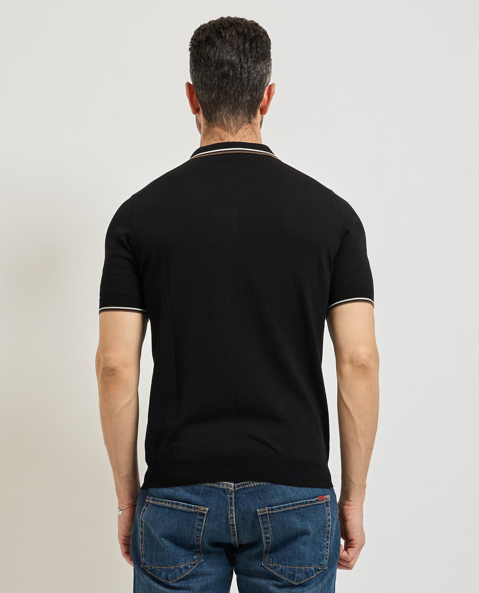 Gran Sasso  T-shirt e Polo Nero - 4