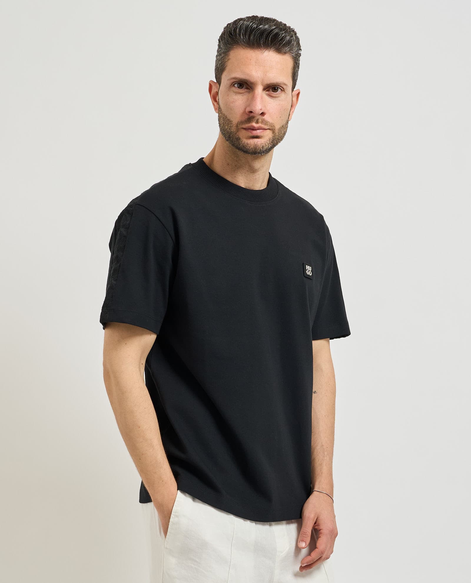 HUGO  T-shirt e Polo Nero - 3