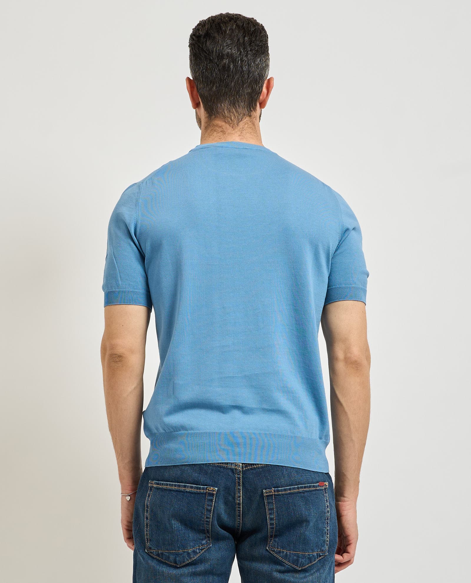 Gran Sasso  T-shirt e Polo Celeste - 4
