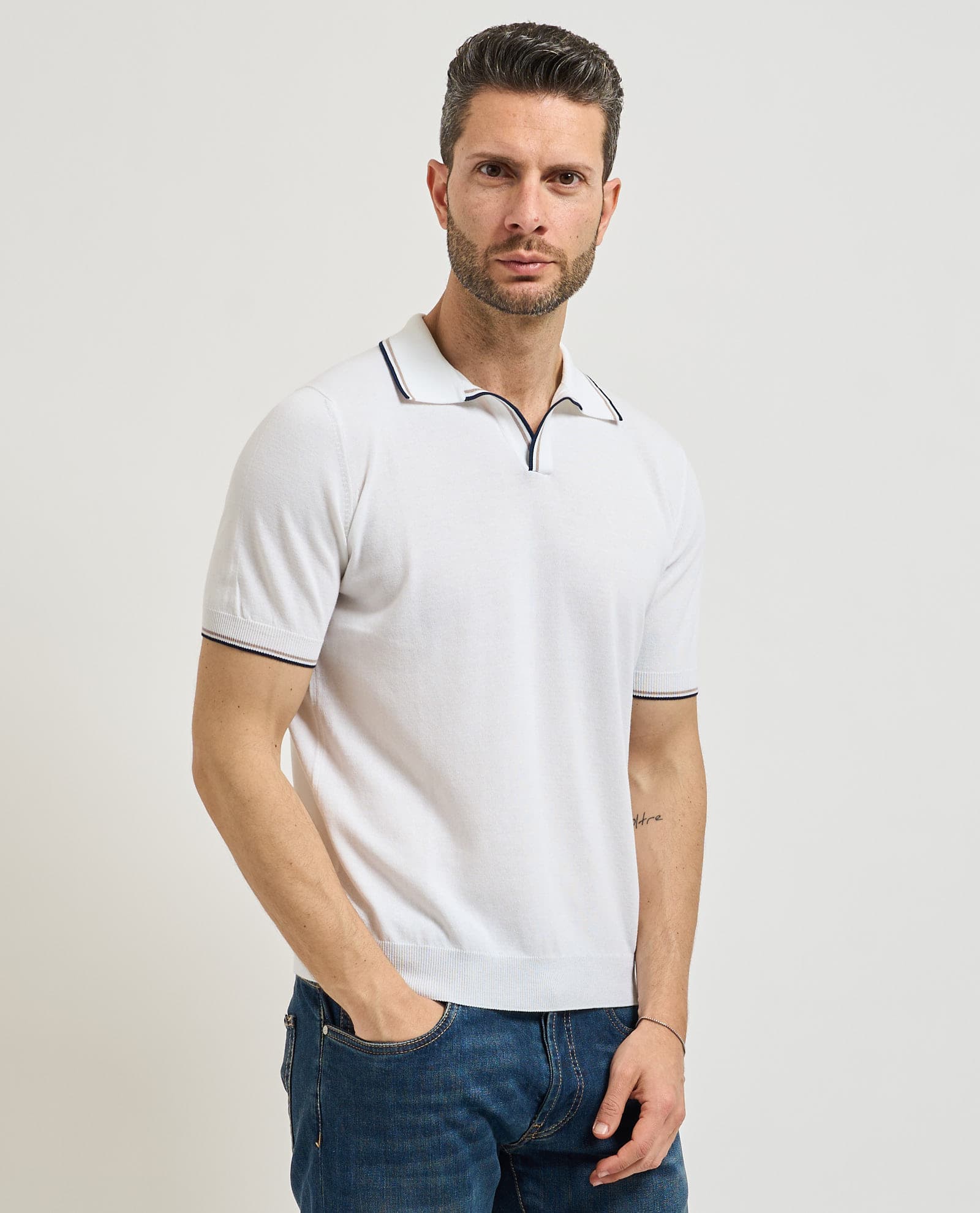 Gran Sasso  T-shirt e Polo Bianco - 3