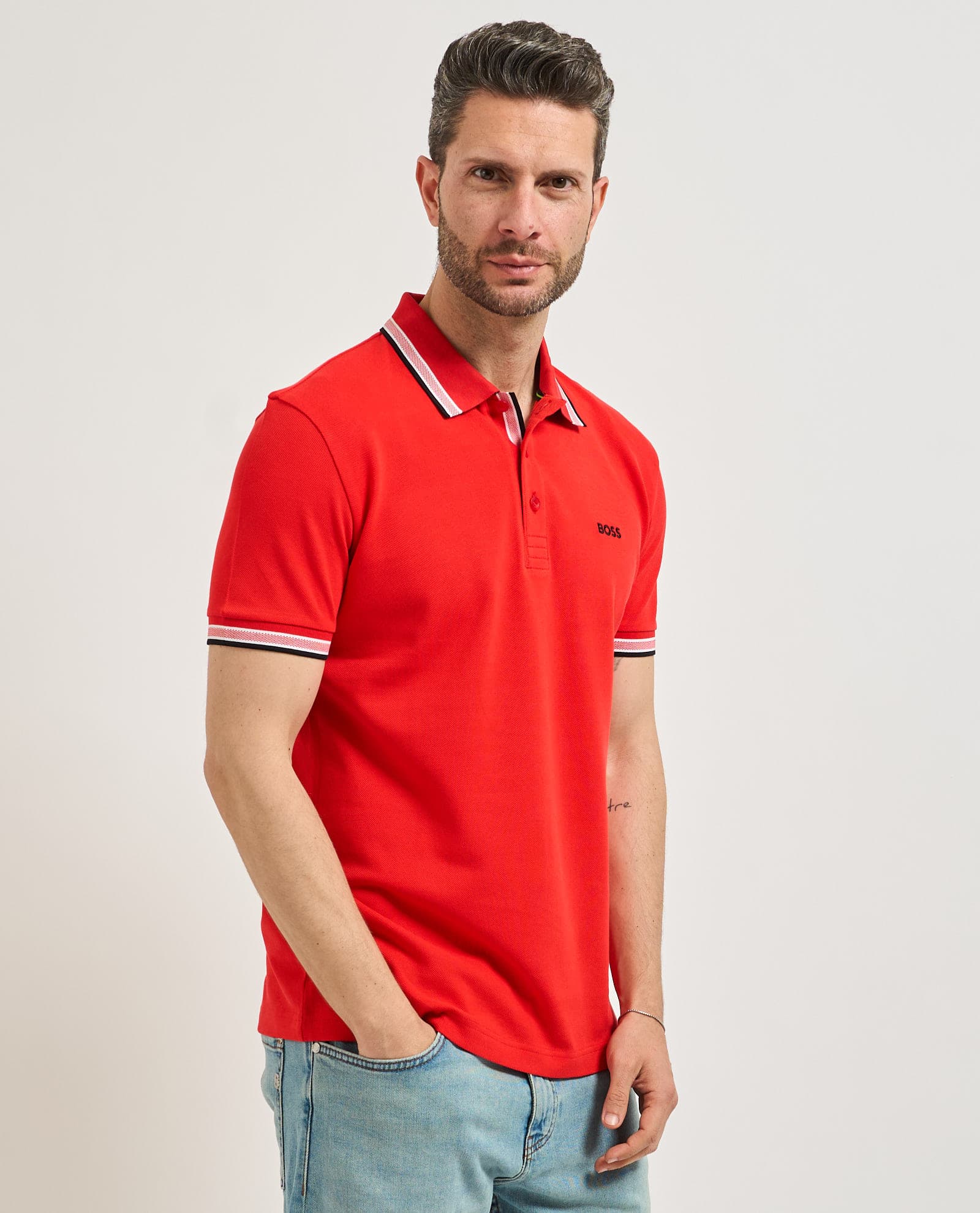 BOSS  T-shirt e Polo Rosso - 3