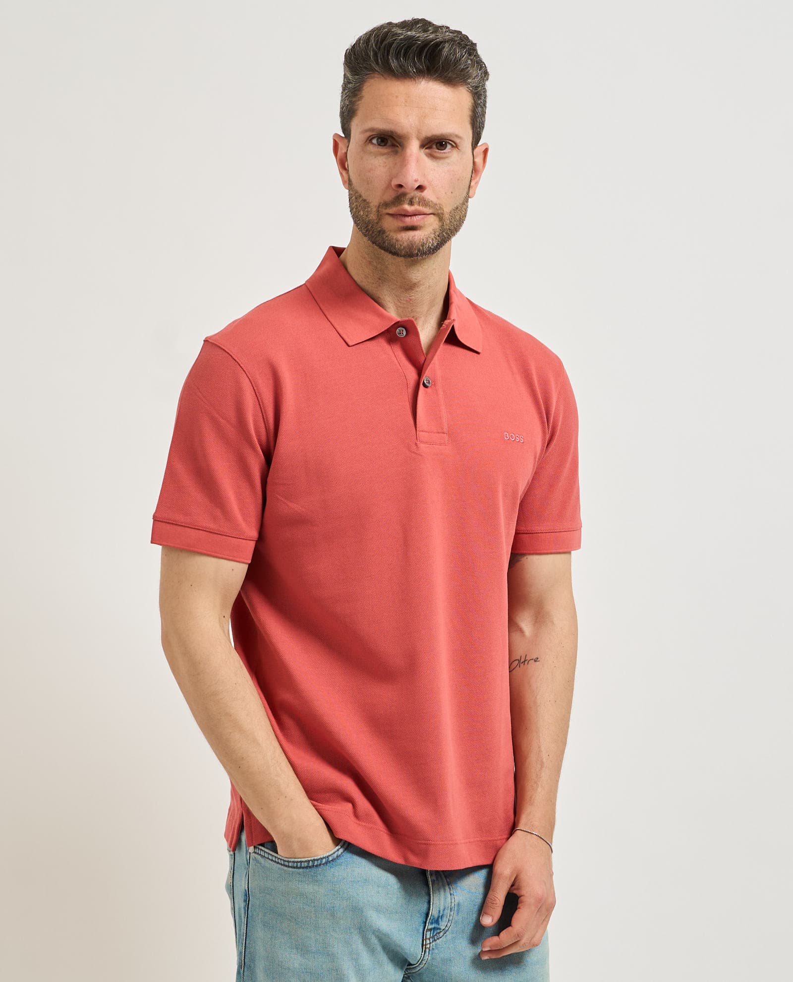 BOSS  T-shirt e Polo Rosso - 3